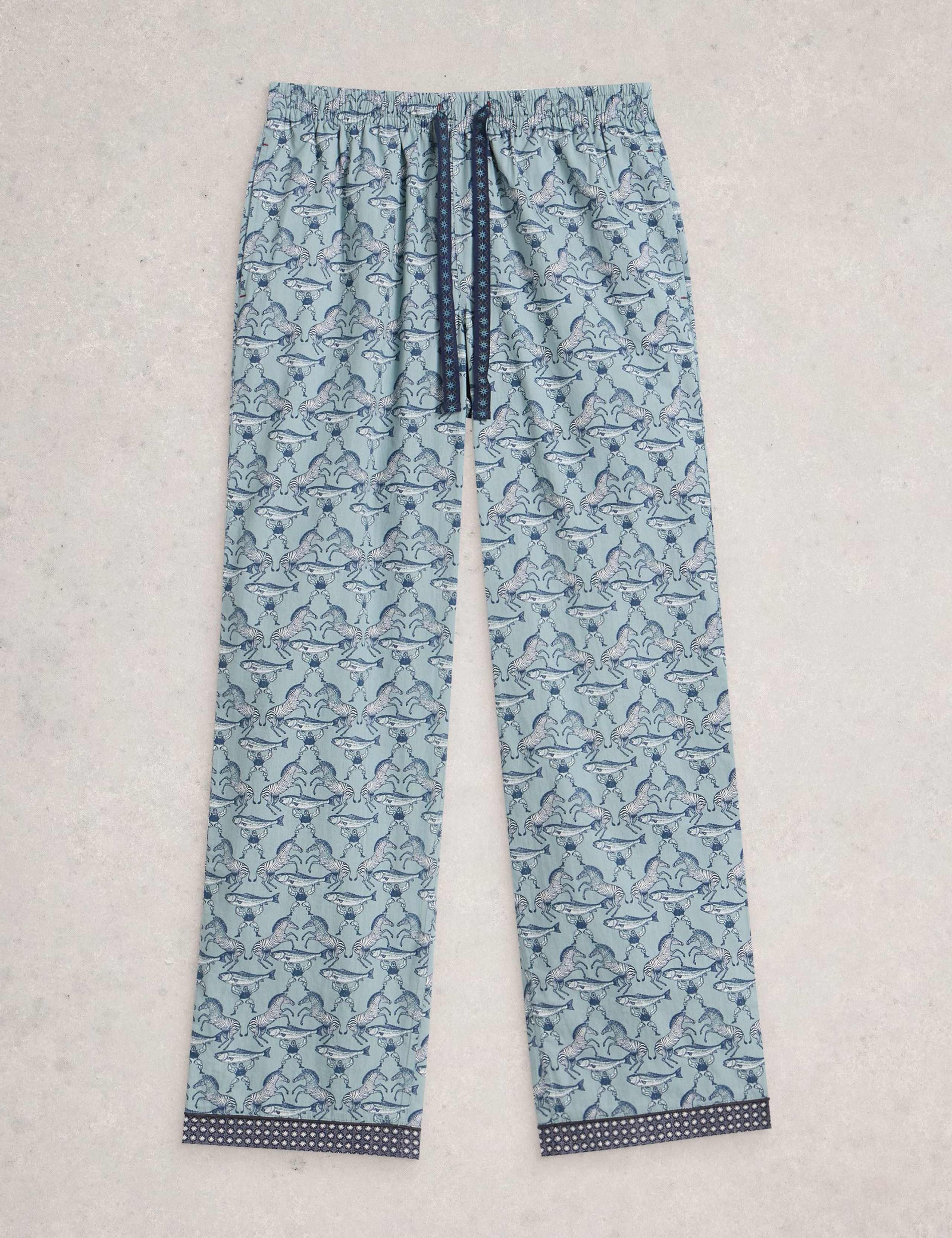 Pure Cotton Printed Pyjama Bottoms 2 of 6