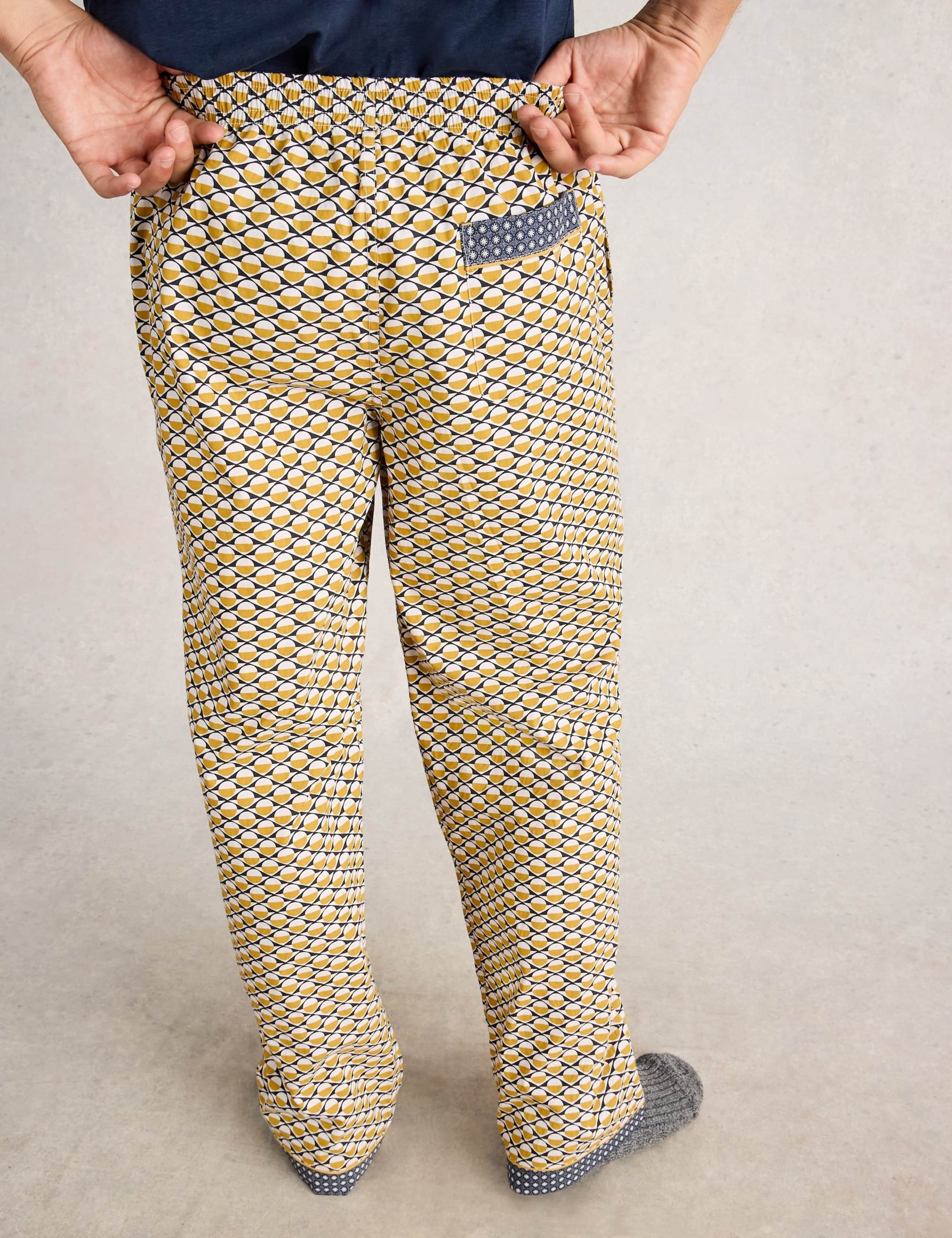 Pure Cotton Printed Pyjama Bottoms 3 of 6
