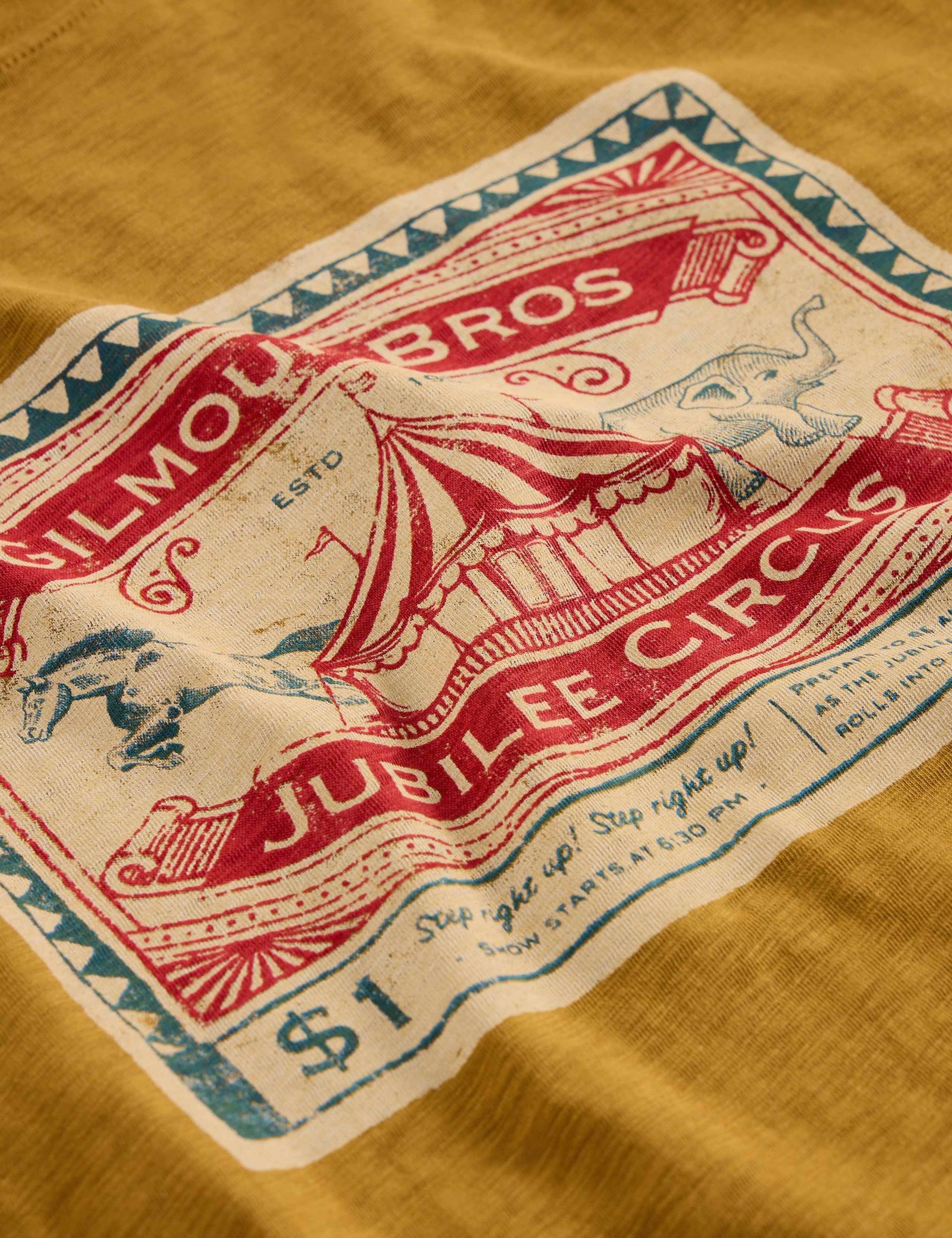 Pure Cotton Circus Graphic T-Shirt 6 of 6