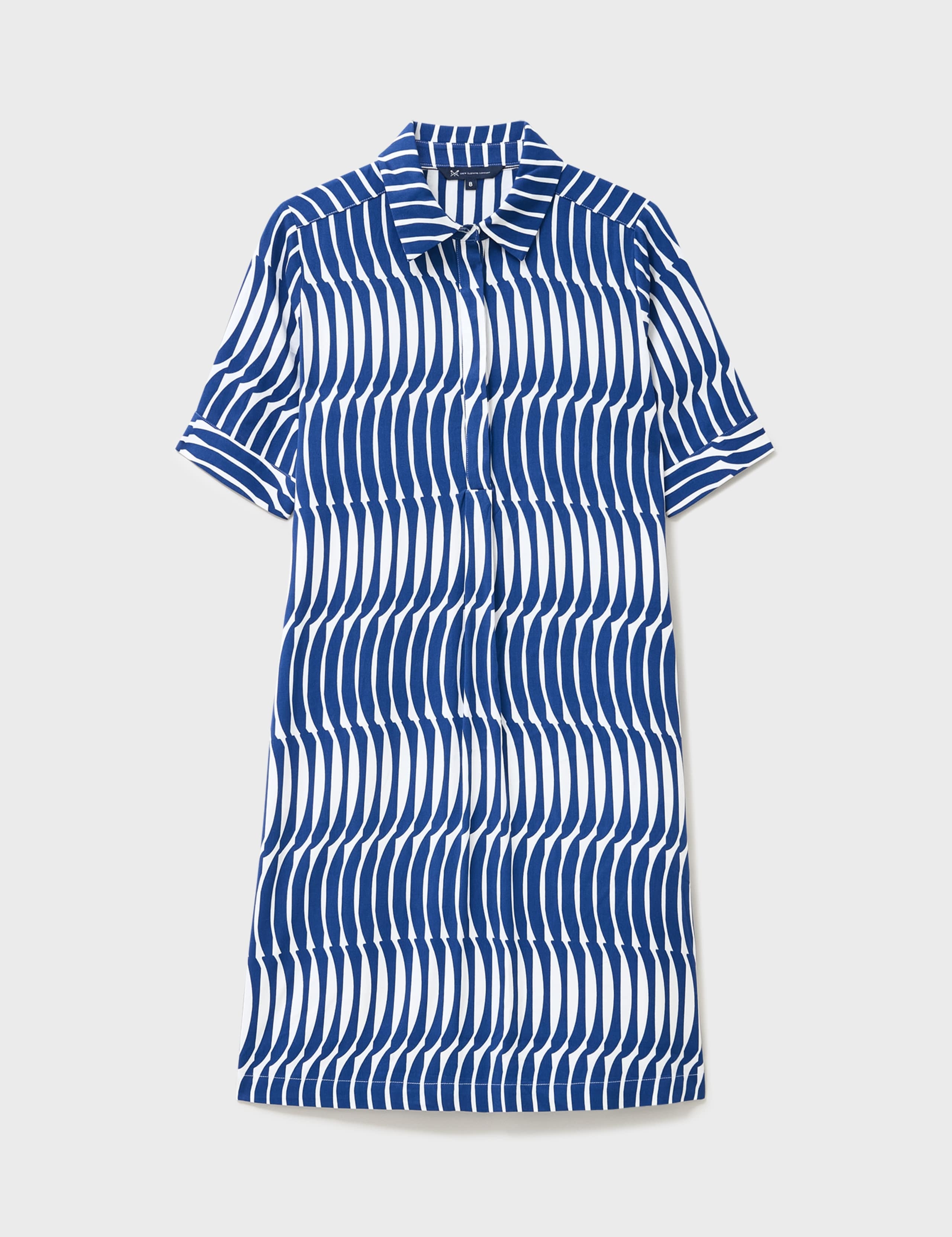 Geometric Mini Shift Shirt Dress 2 of 5