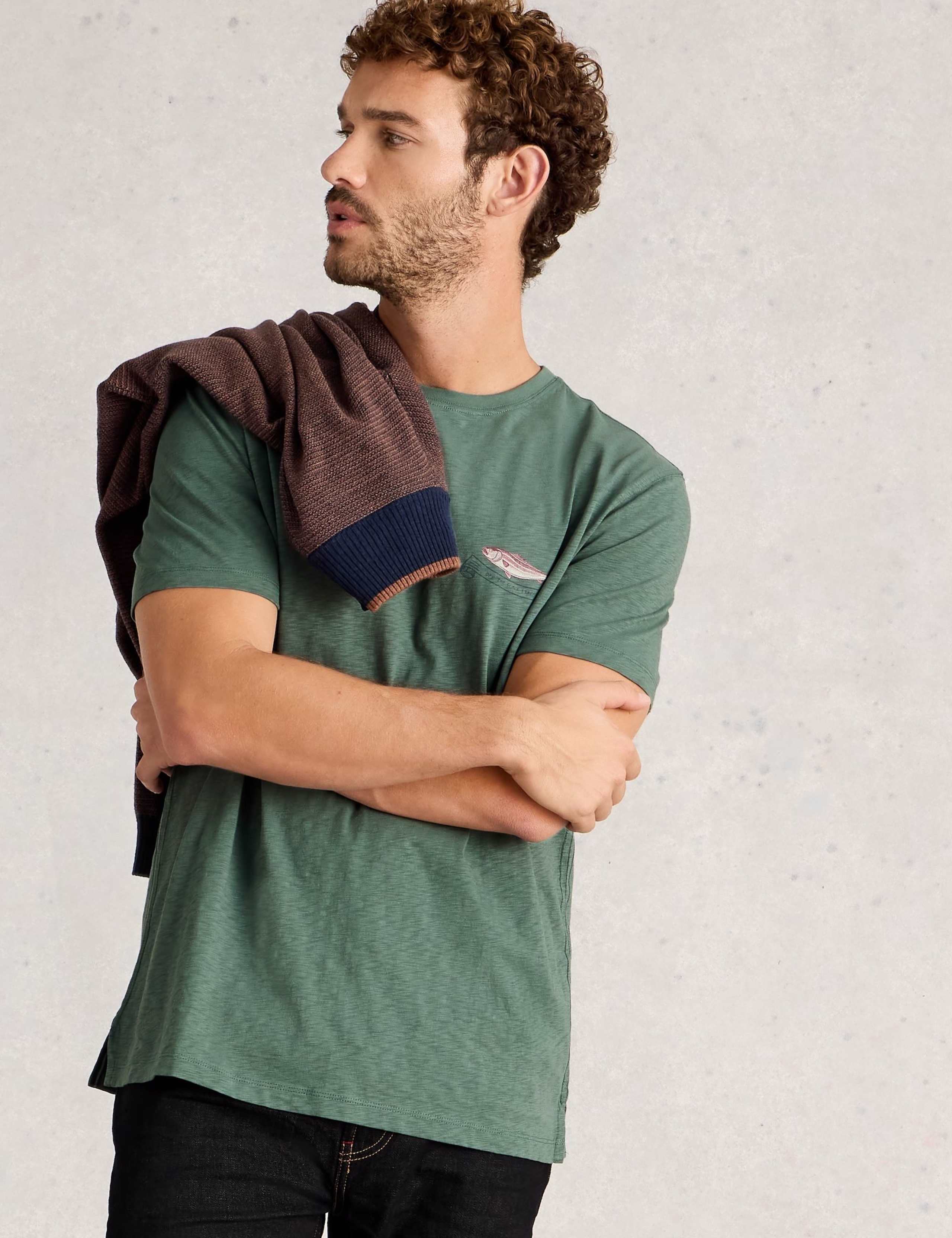 Pure Cotton Strongman Graphic T-Shirt 5 of 6
