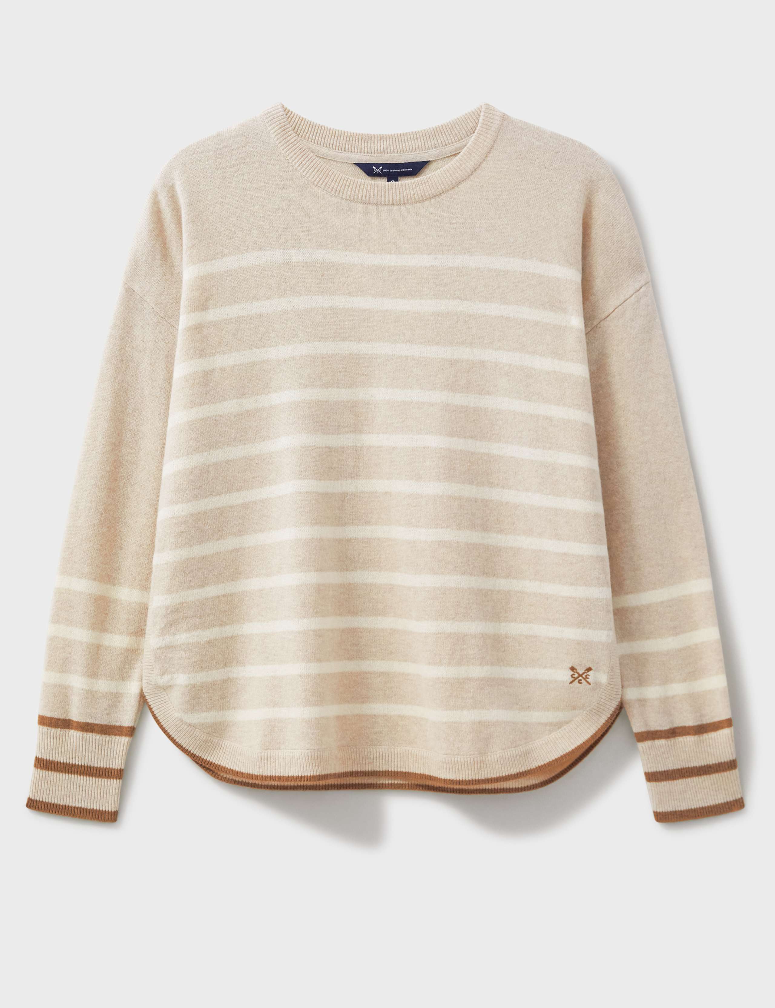 Merino Wool Rich Striped Jumper 2 of 4