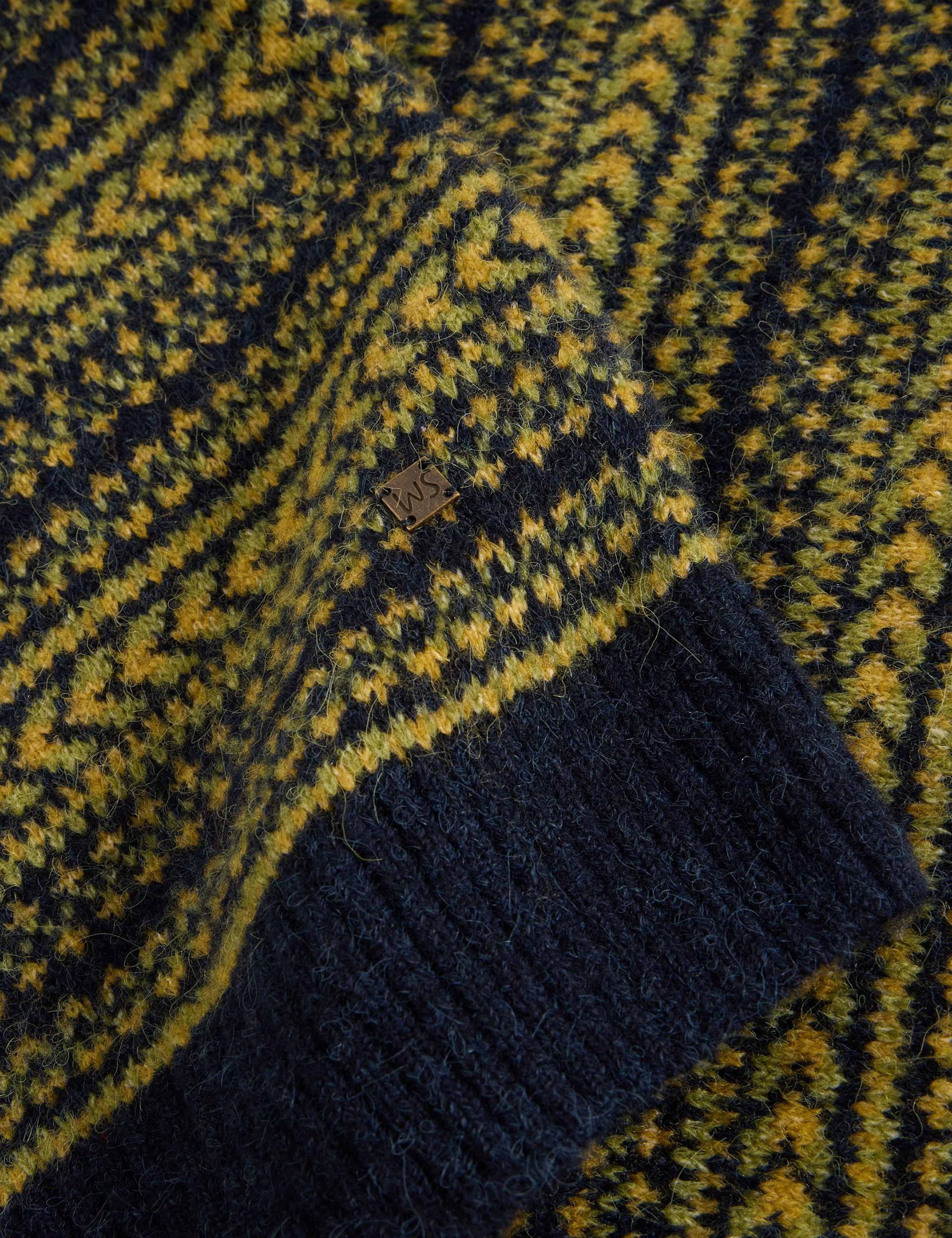 Fair Isle Crew Neck Jumper with Merino Wool 6 of 7