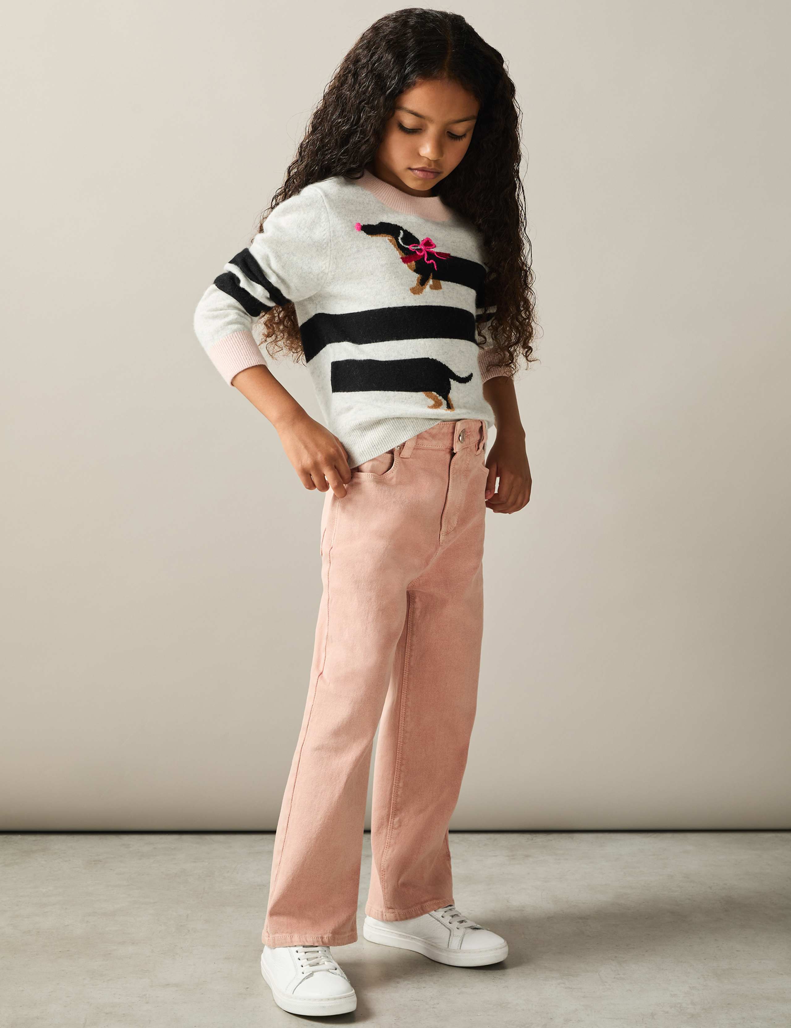 Denim Wide Leg Jeans (4-14 Yrs) 3 of 4