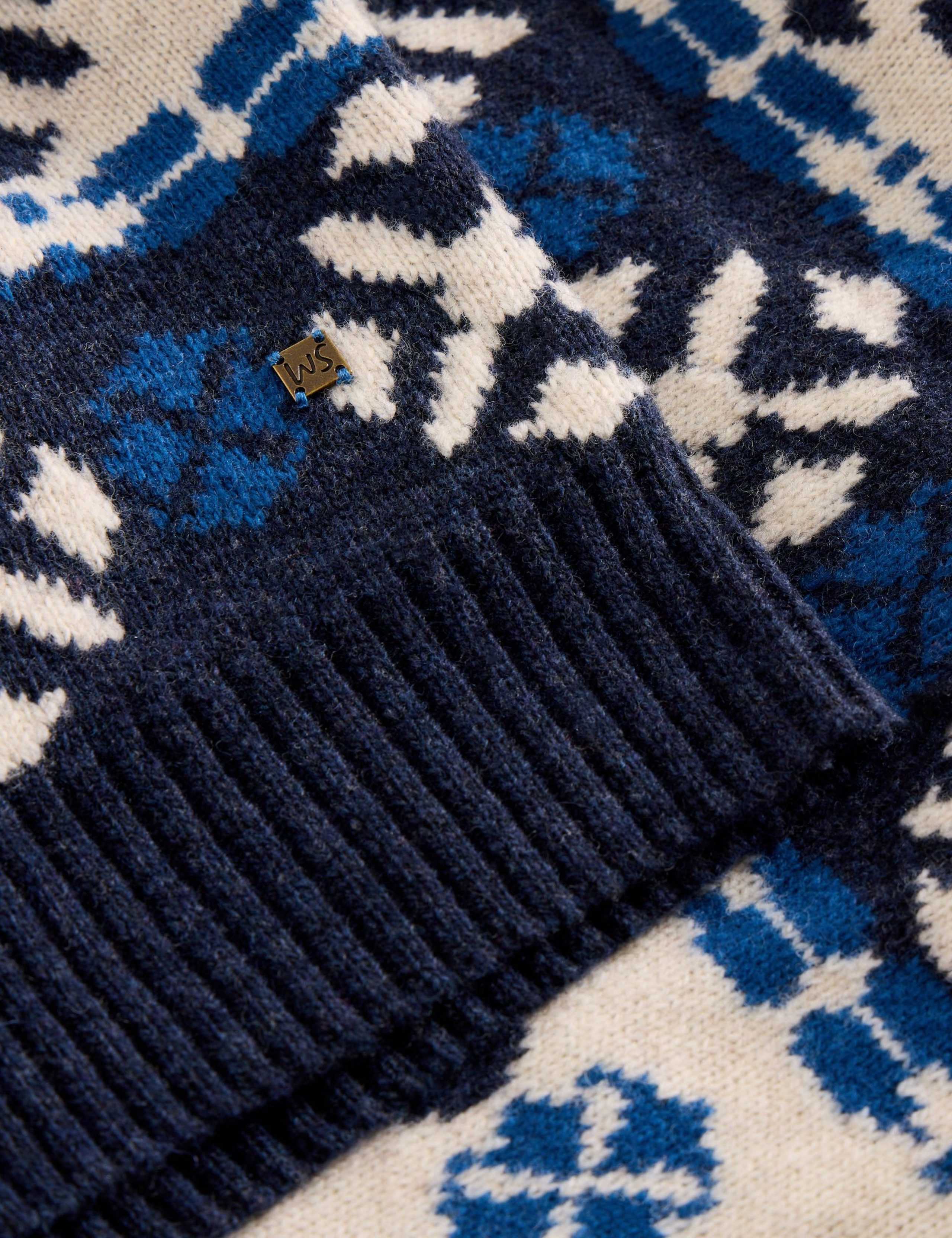 Lambswool Rich Fair Isle Crew Neck Jumper 6 of 6