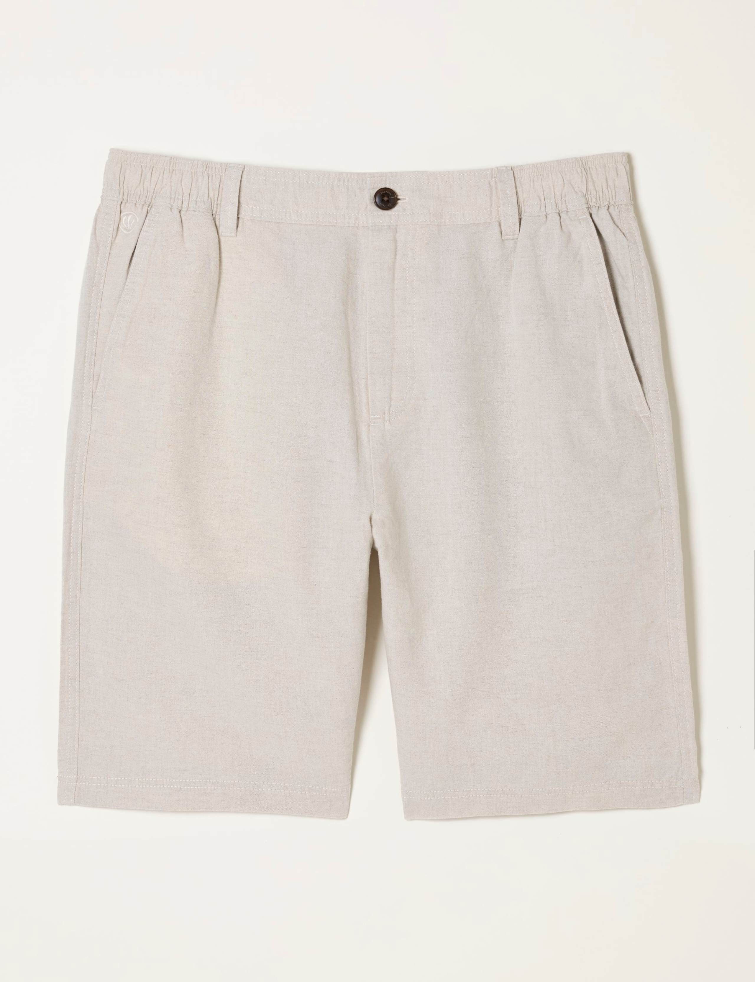 Linen Blend Lightweight Shorts 2 of 6