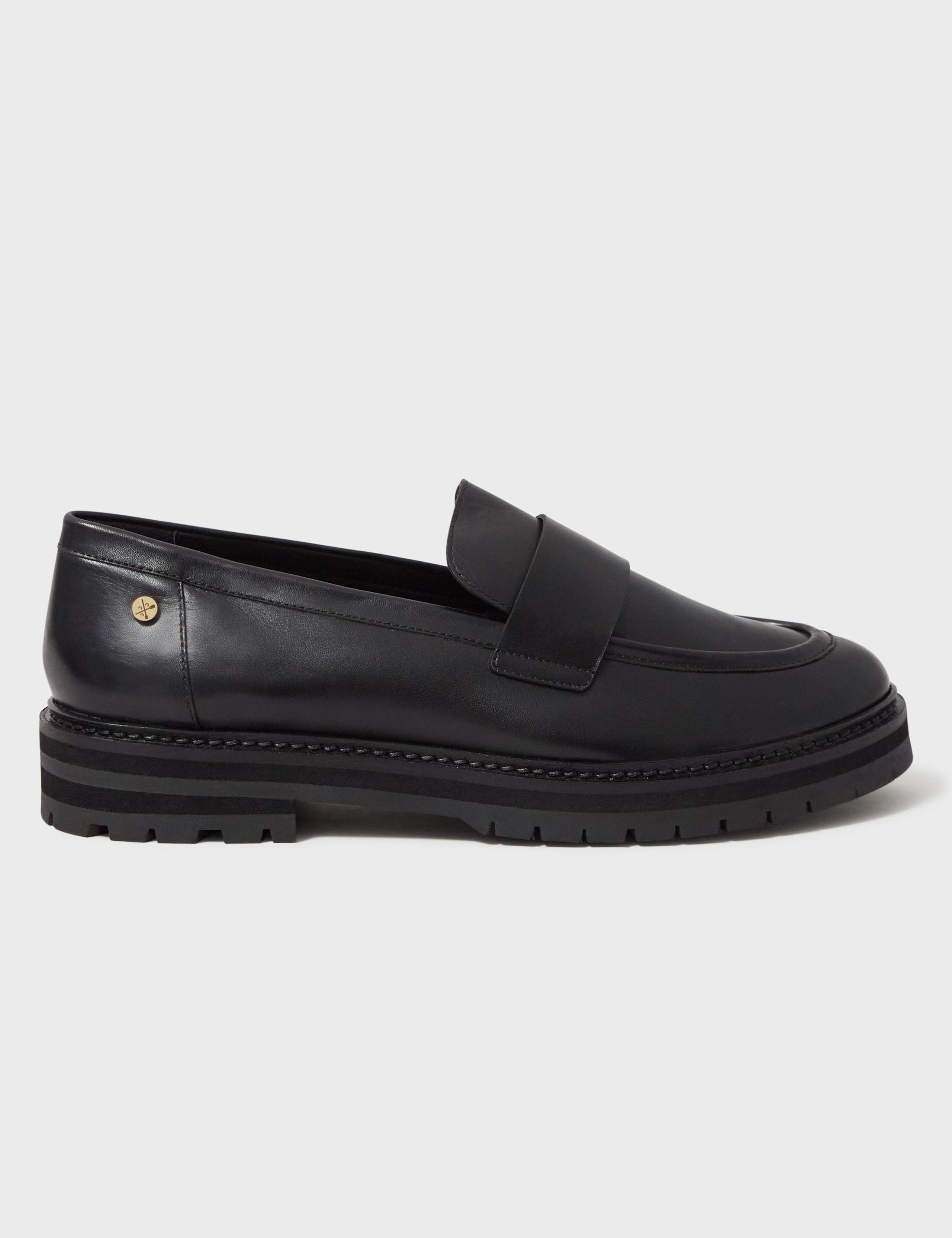 Leather Chunky Loafers 2 of 3