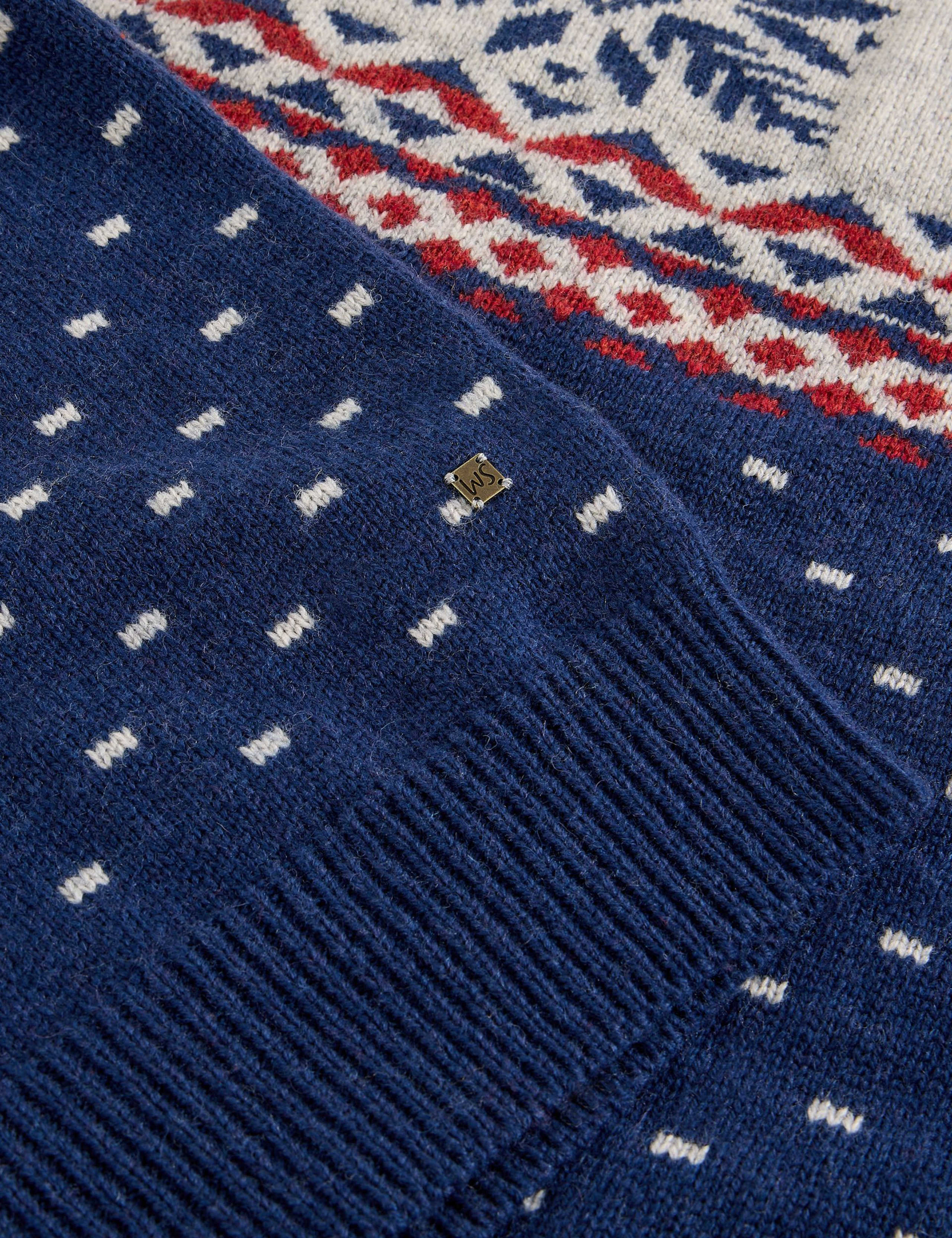 Lambswool Rich Penguin Fair Isle Jumper 6 of 6