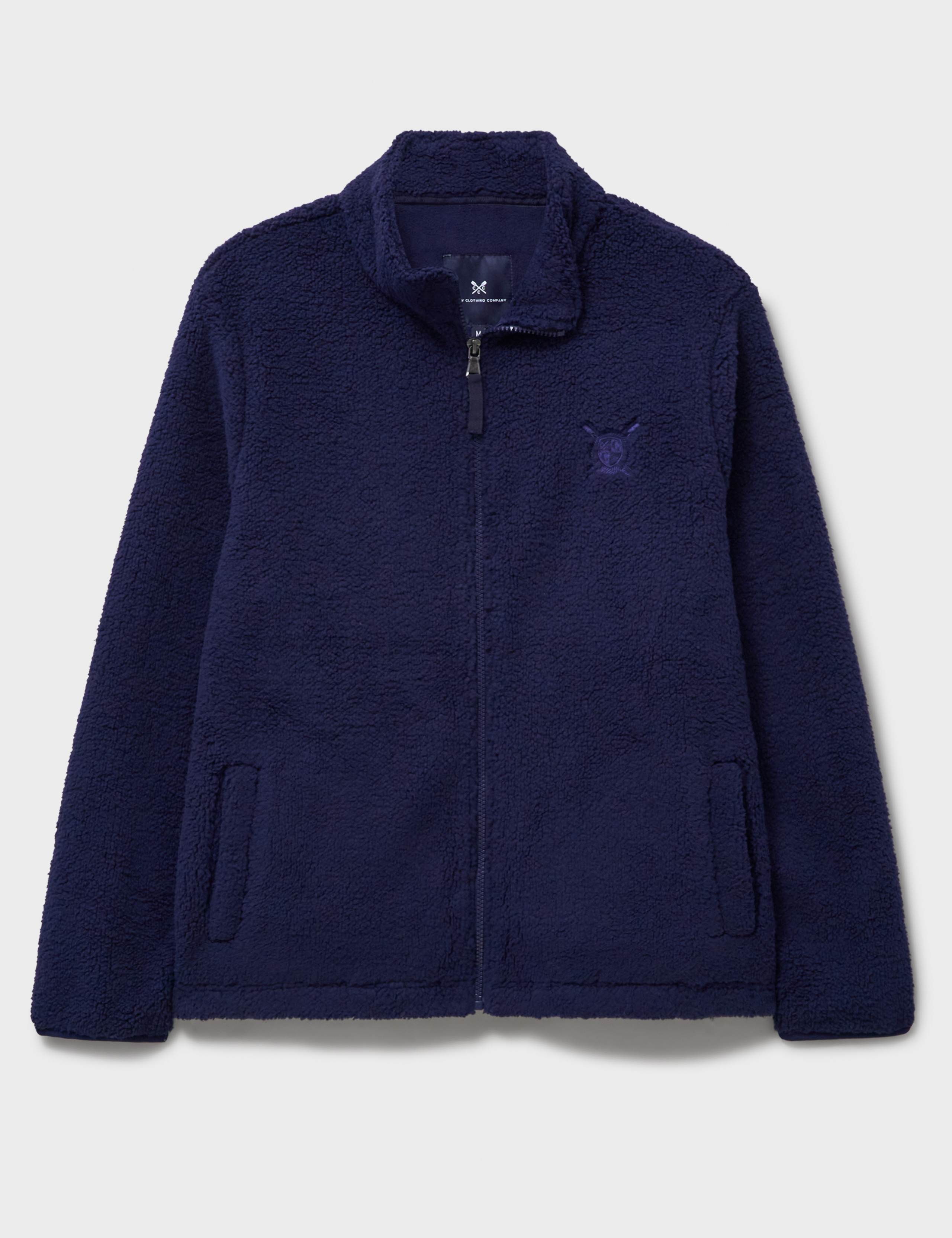 Borg Funnel Neck Zip Up Sweatshirt 2 of 5