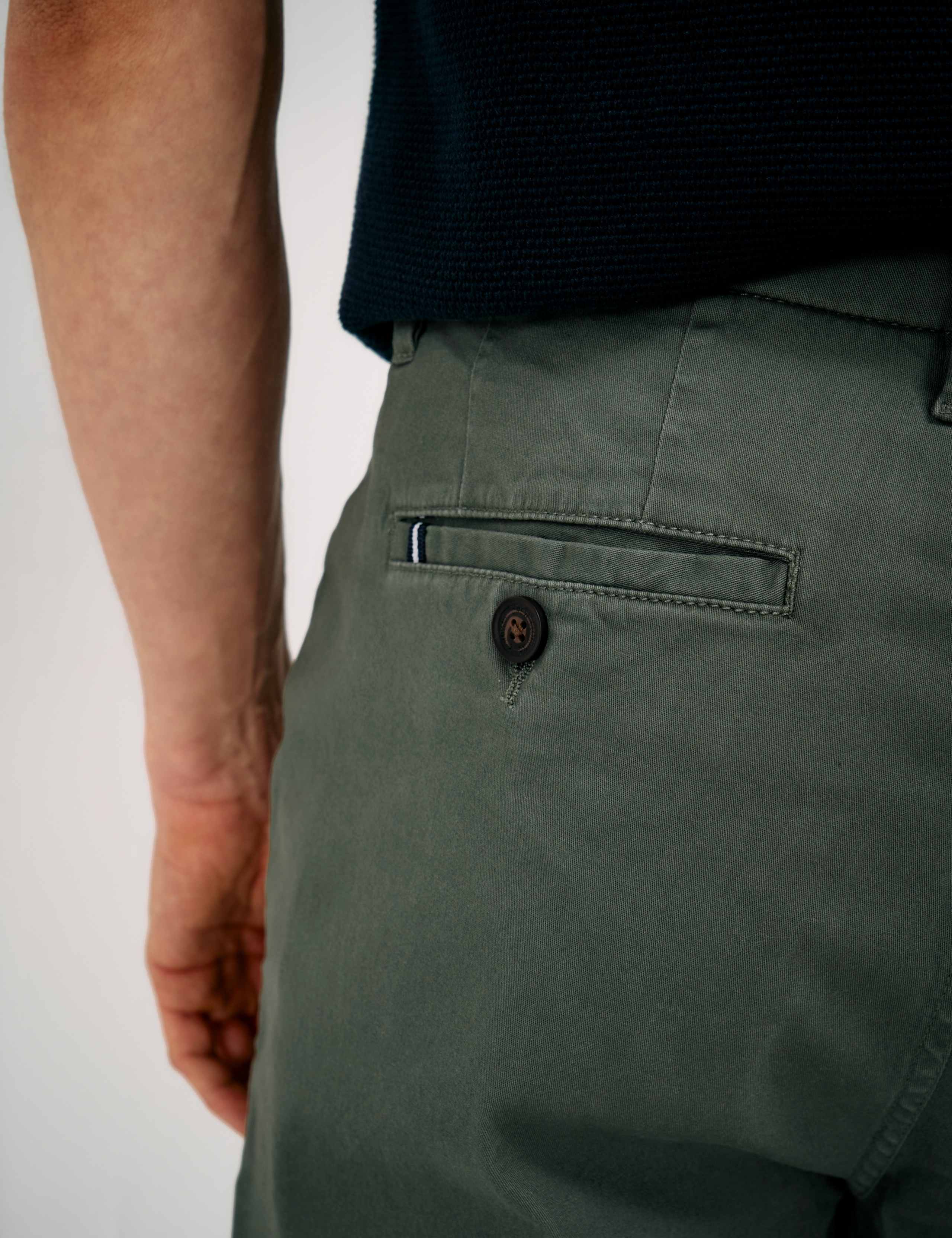 Regular Fit Cotton Rich Chino Shorts 8 of 12
