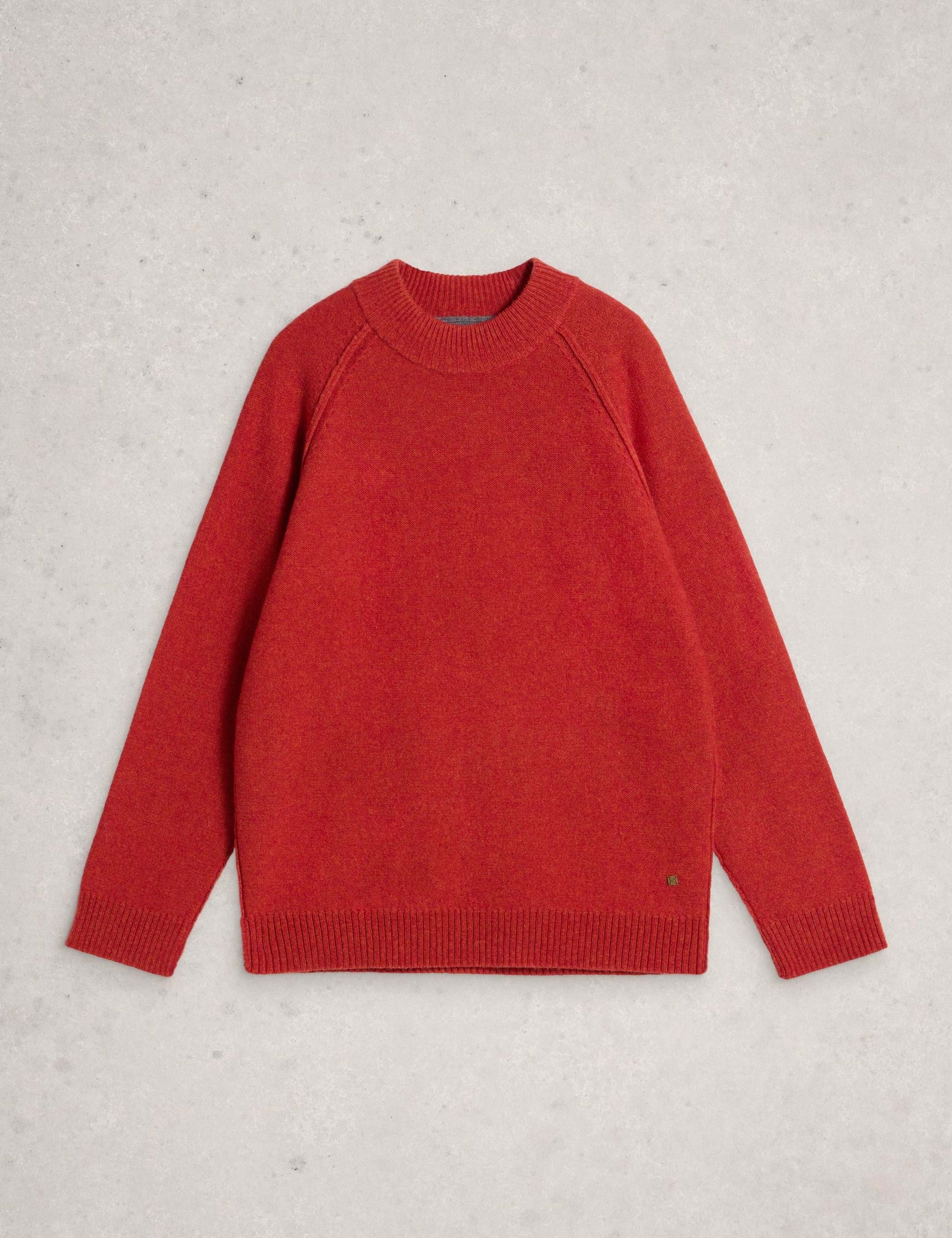 Wool Rich Mock Neck Jumper 2 of 6