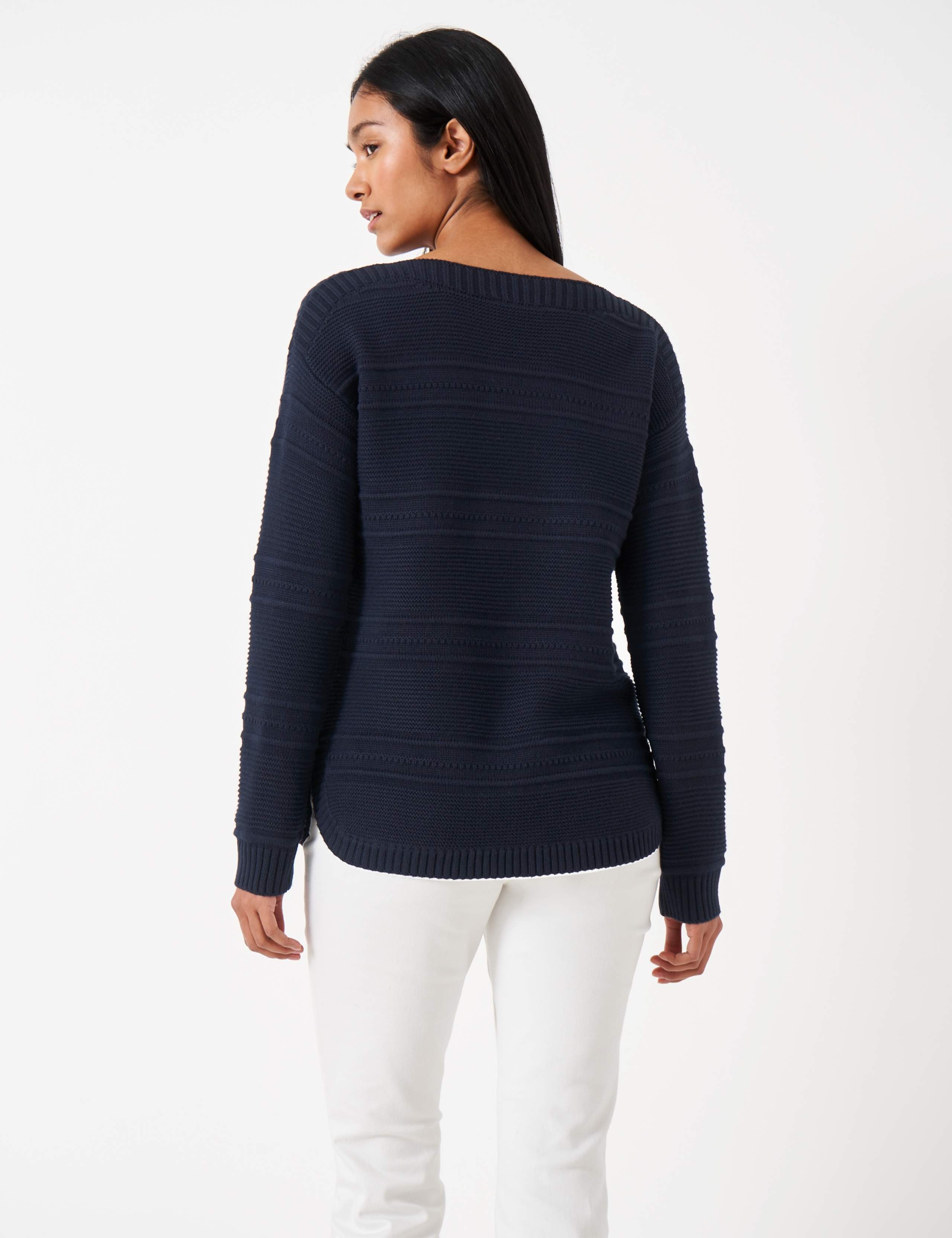 Cotton Blend Textured Jumper 3 of 6