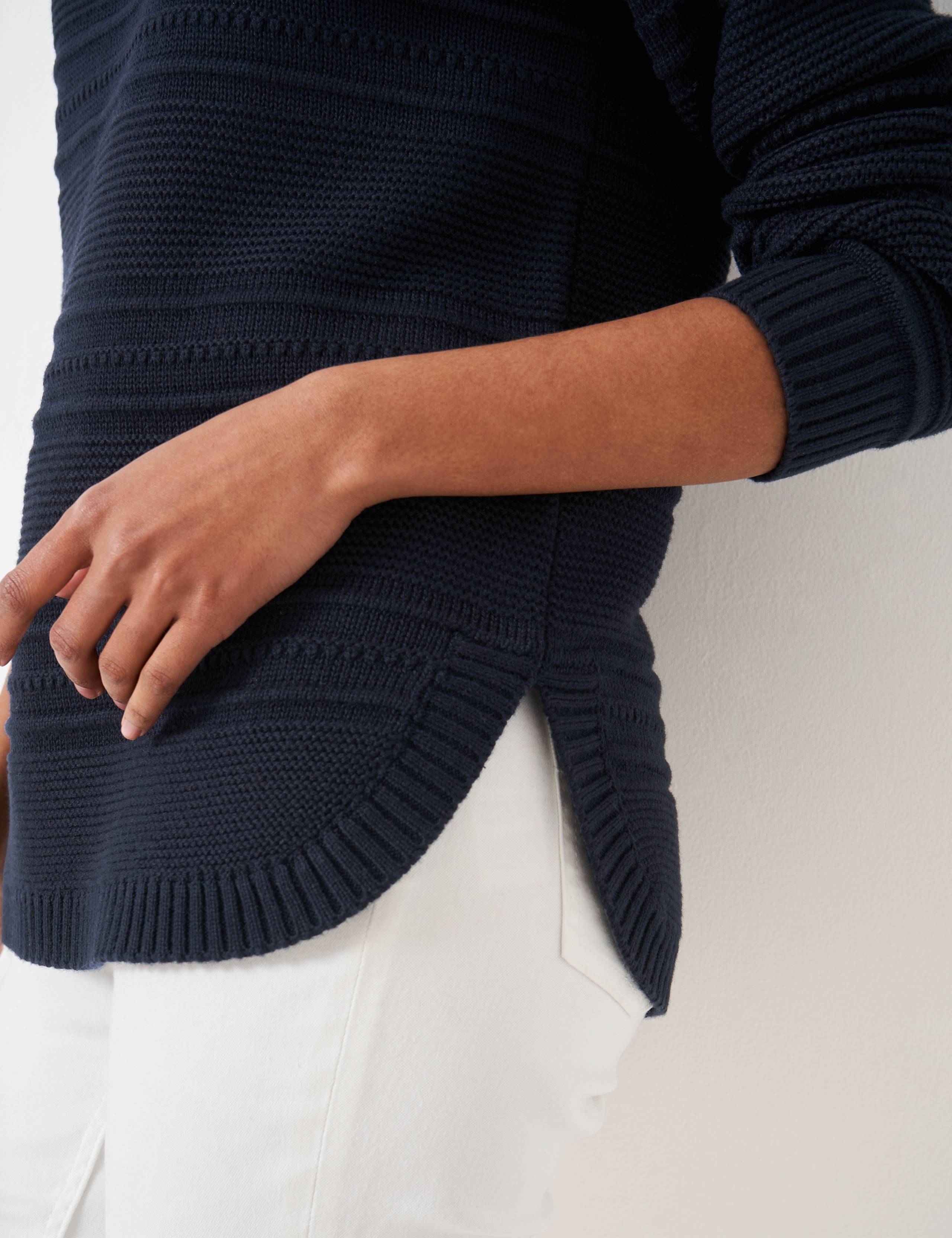 Cotton Blend Textured Jumper 6 of 6