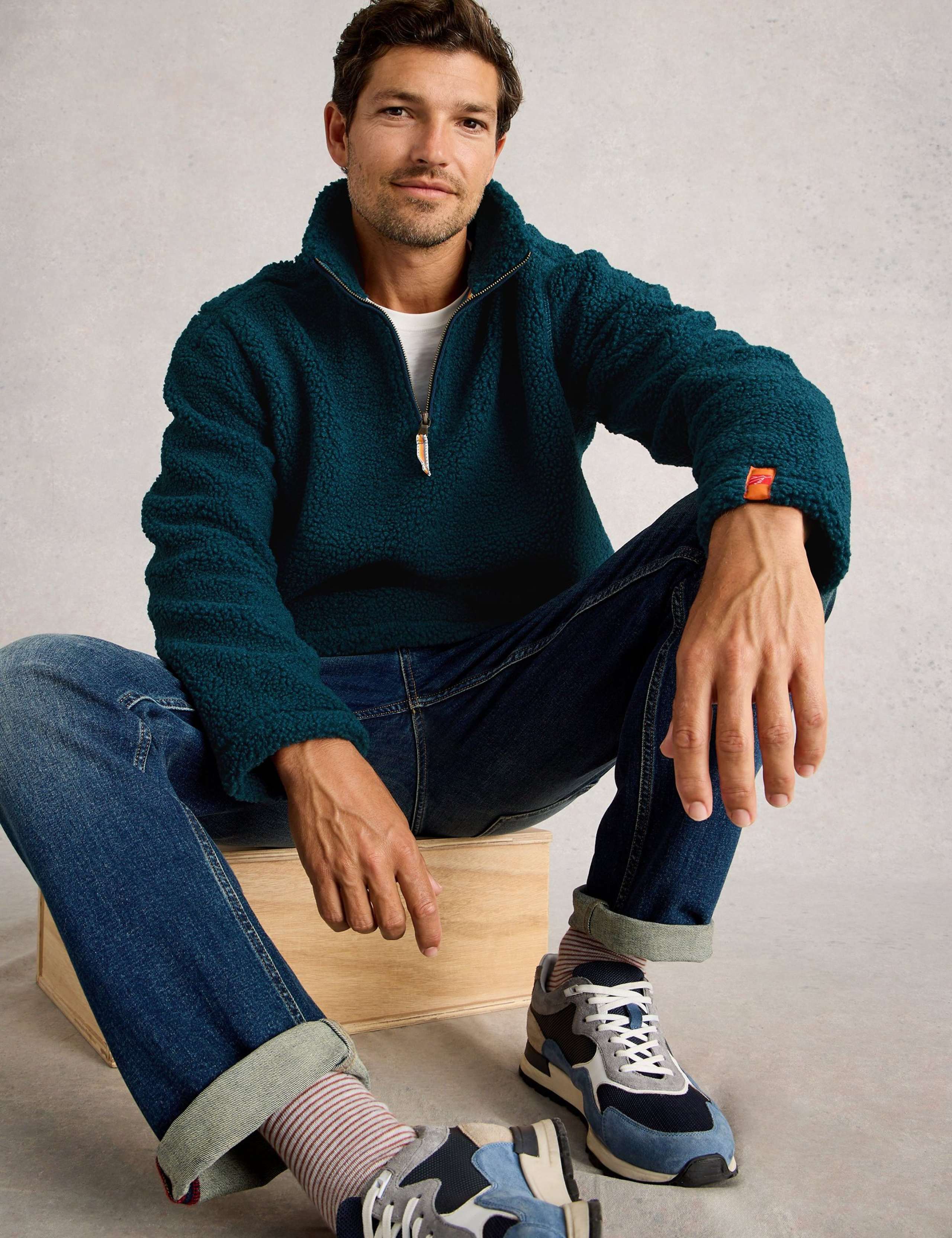 Borg Half Zip Sweatshirt 3 of 6