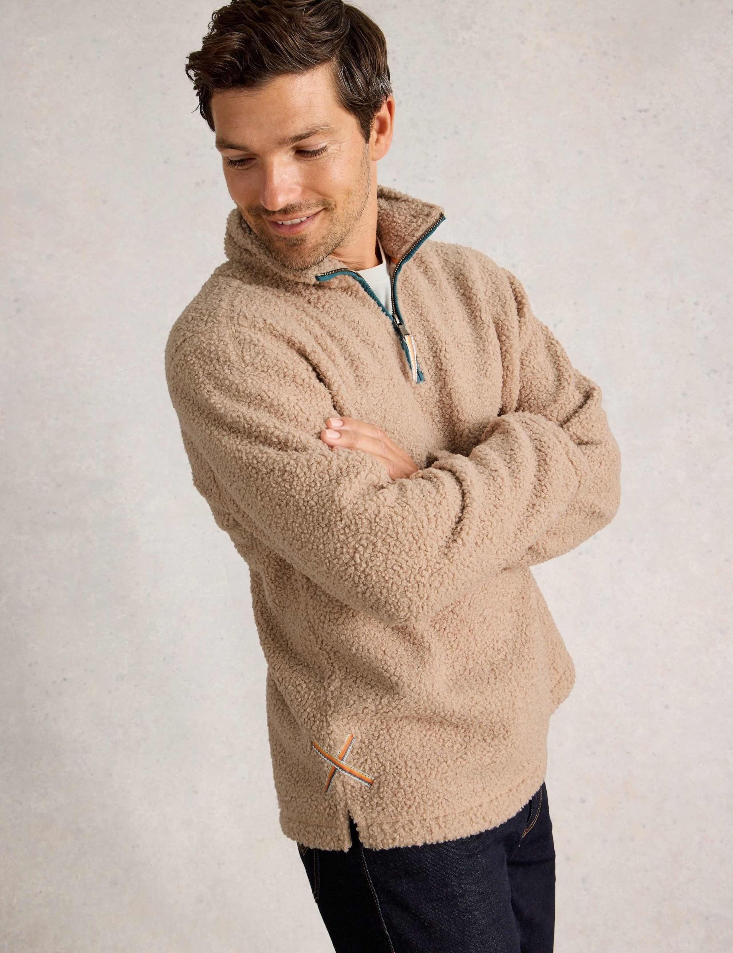 Borg Half Zip Sweatshirt 3 of 6