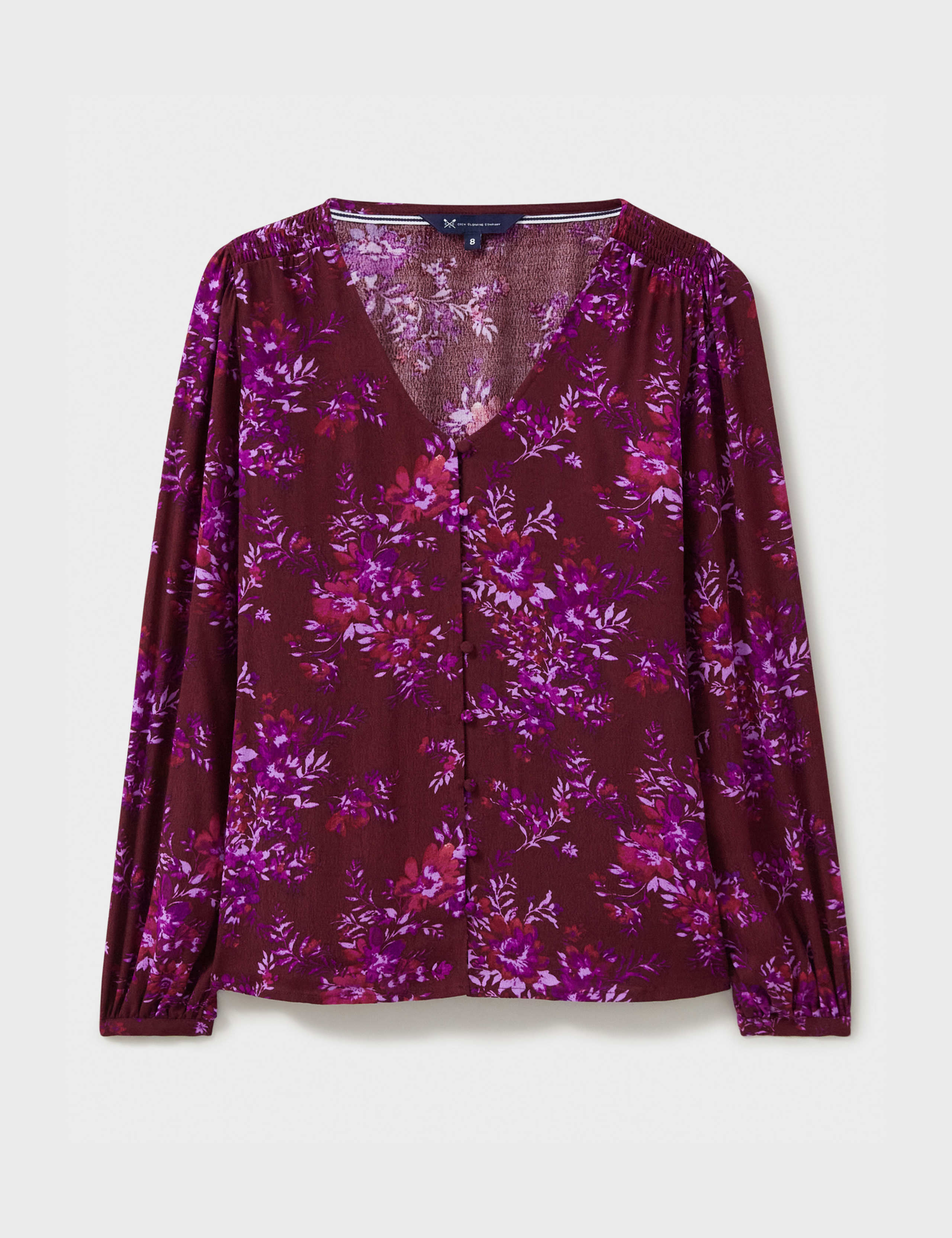 Floral Tie Back Blouse 2 of 5