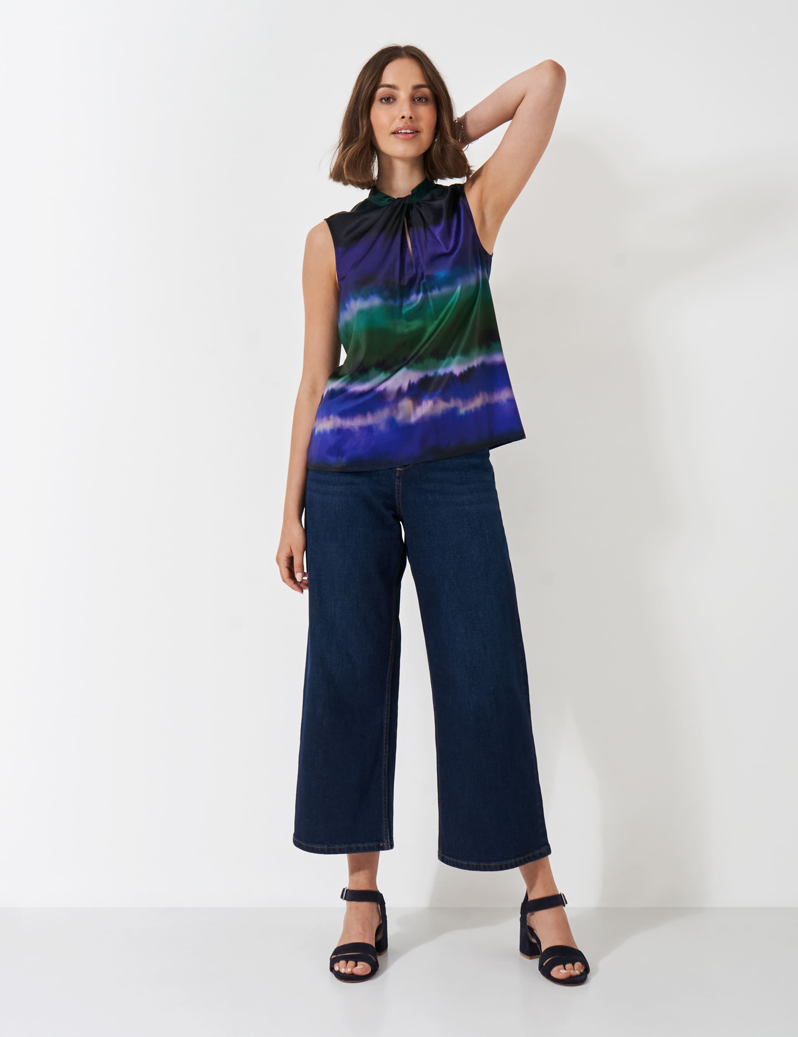 Twist Neck Shell Blouse 3 of 4