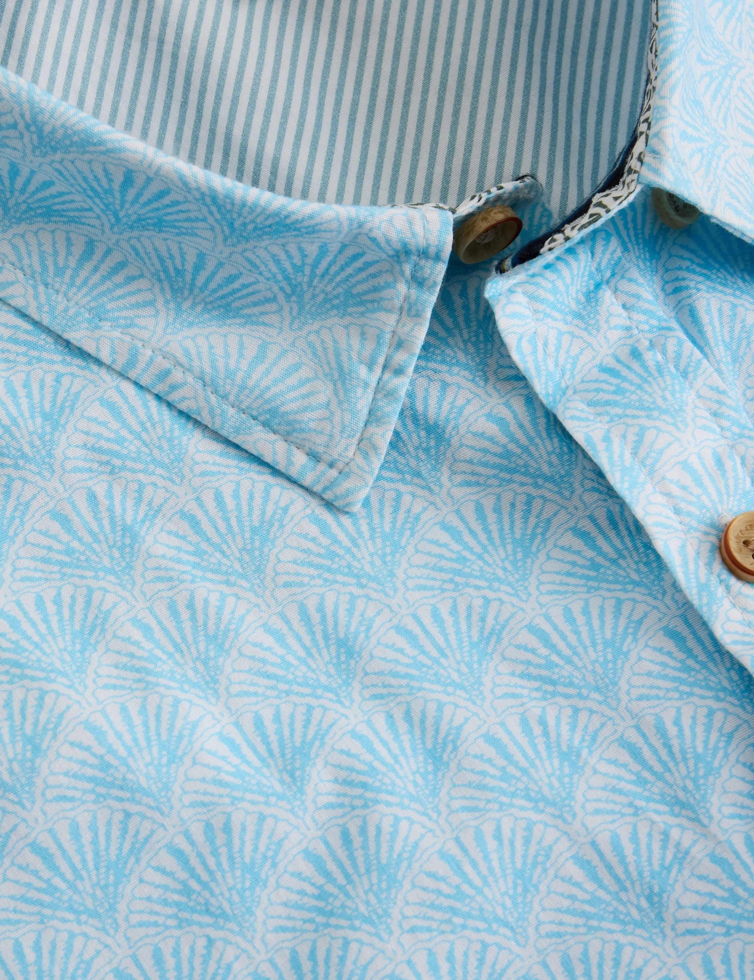 Cotton Rich Printed Short Sleeve Shirt 6 of 6