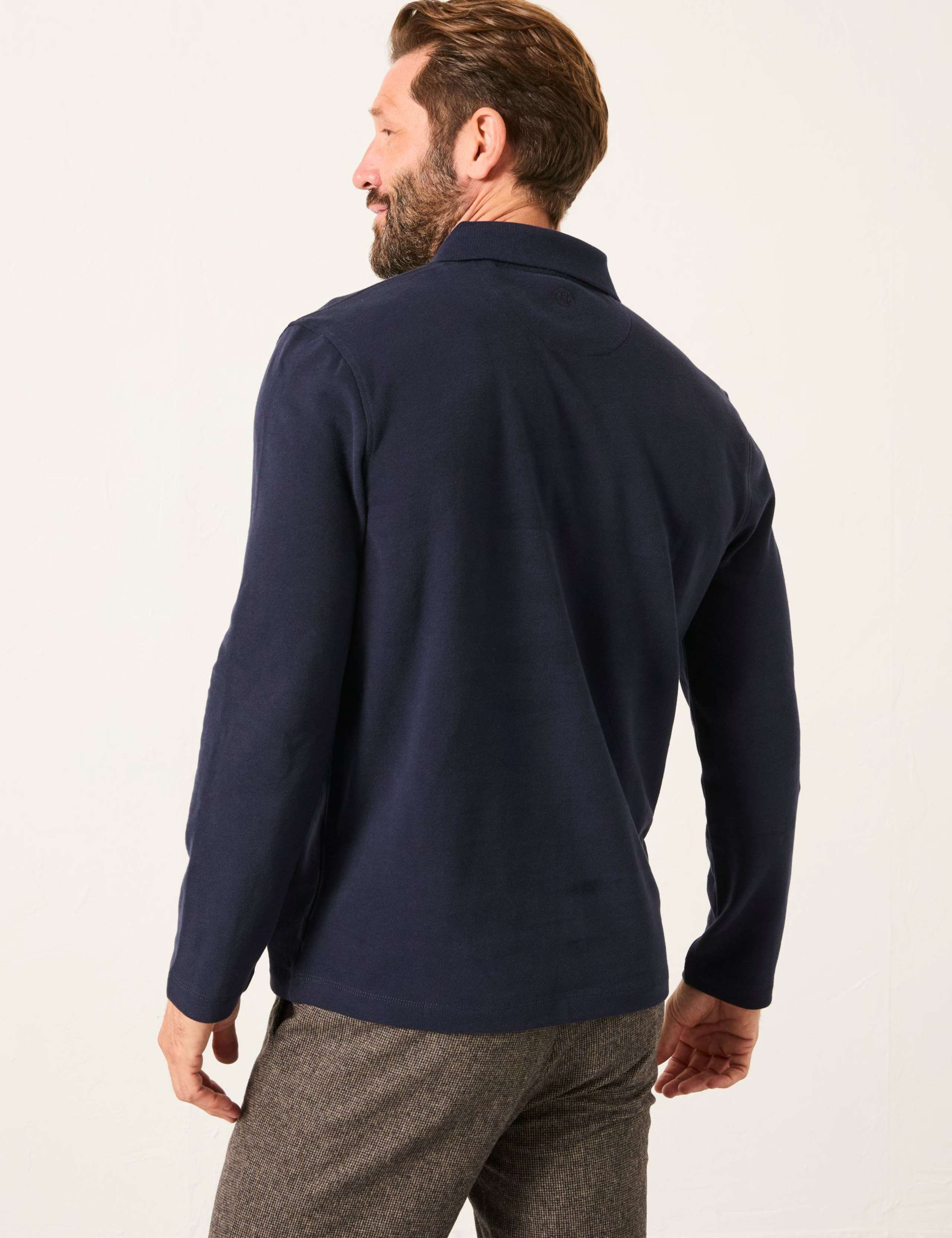 Pure Cotton Collared Sweatshirt 4 of 5