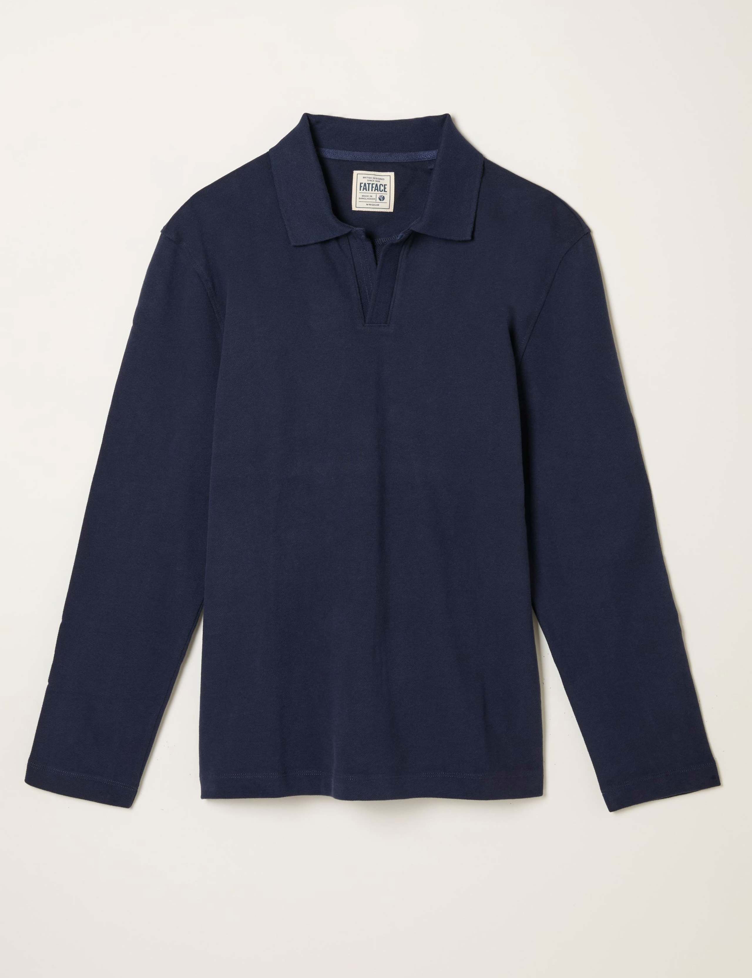 Pure Cotton Collared Sweatshirt 2 of 5