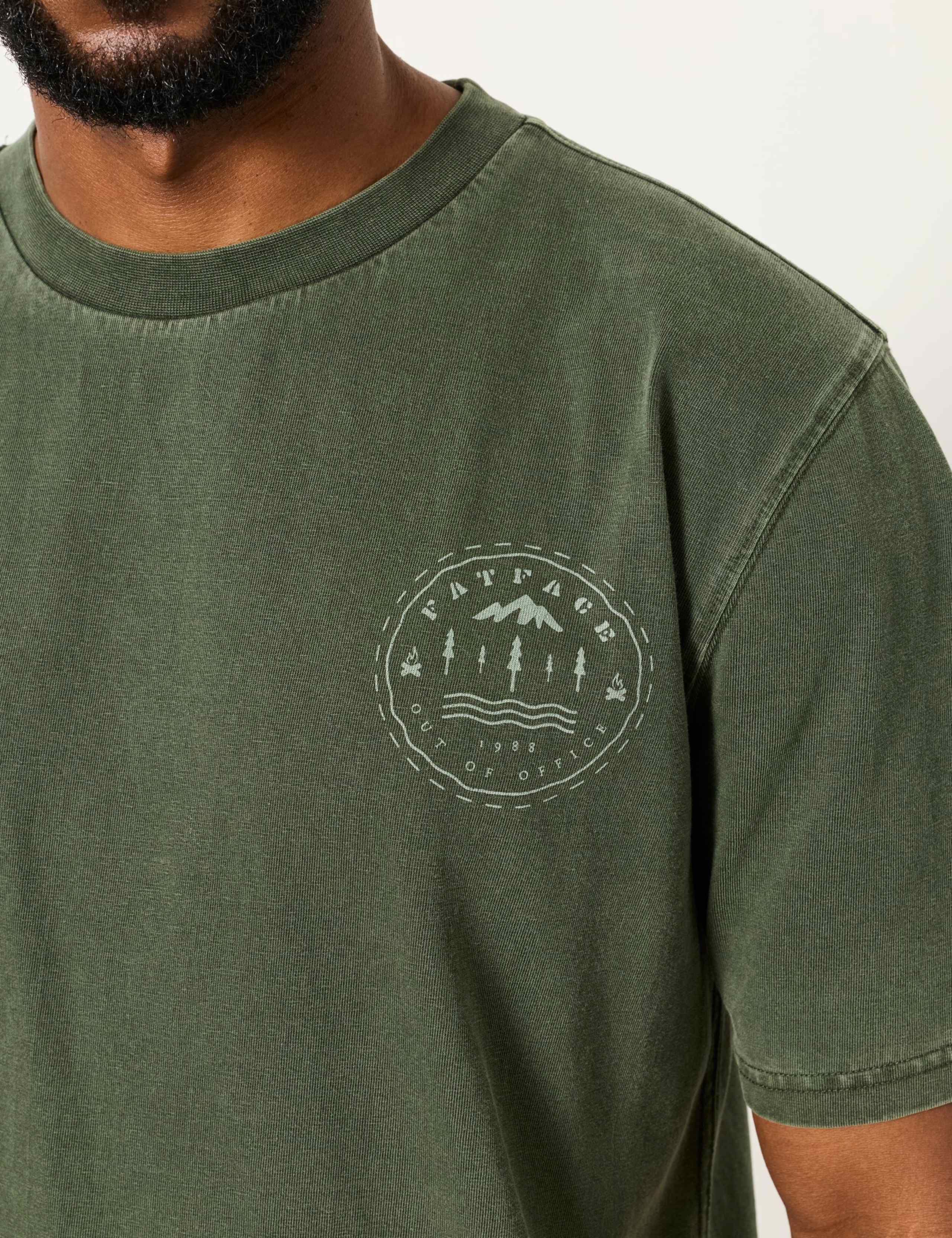 Pure Cotton Mountain Graphic T-Shirt 5 of 5