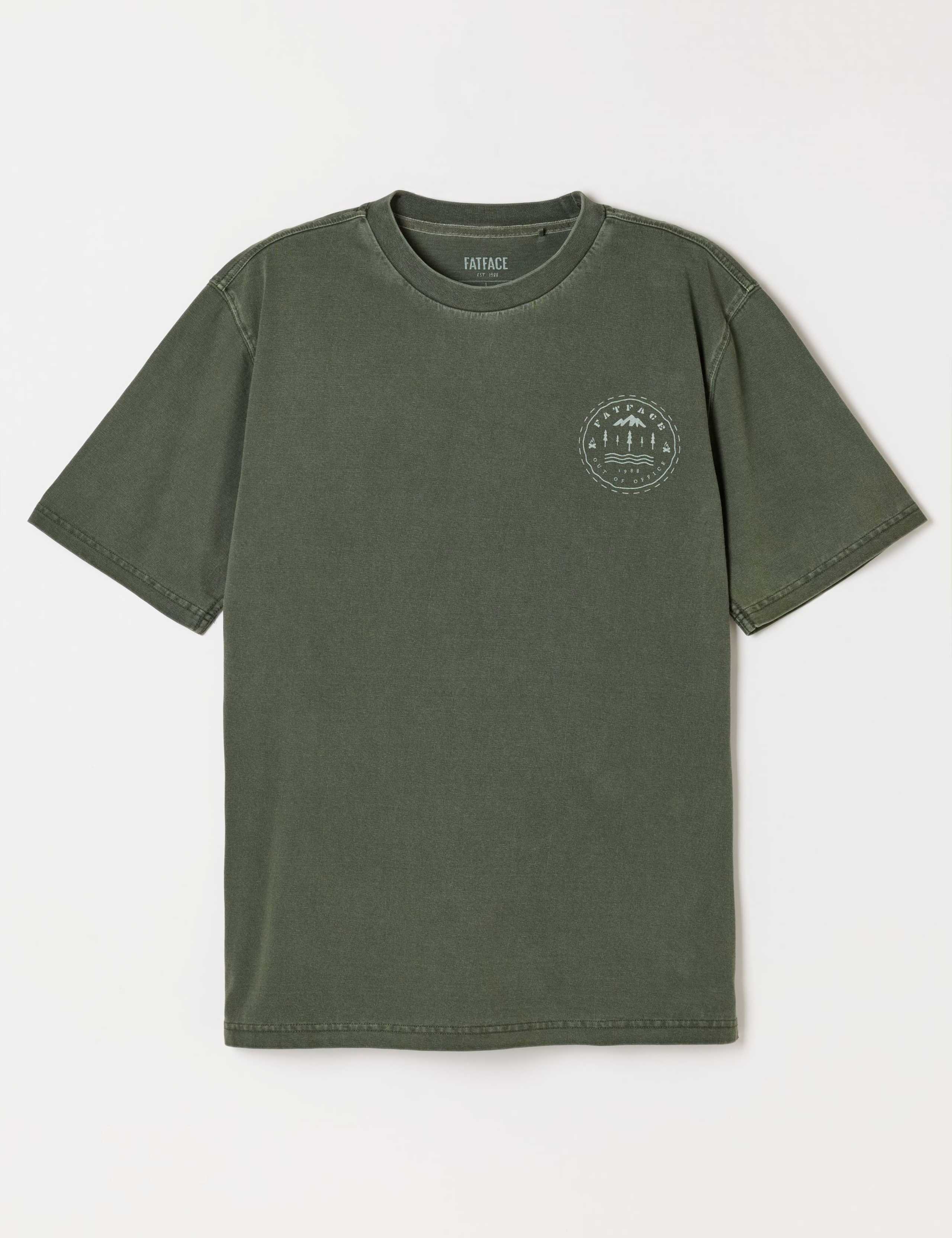 Pure Cotton Mountain Graphic T-Shirt 2 of 5