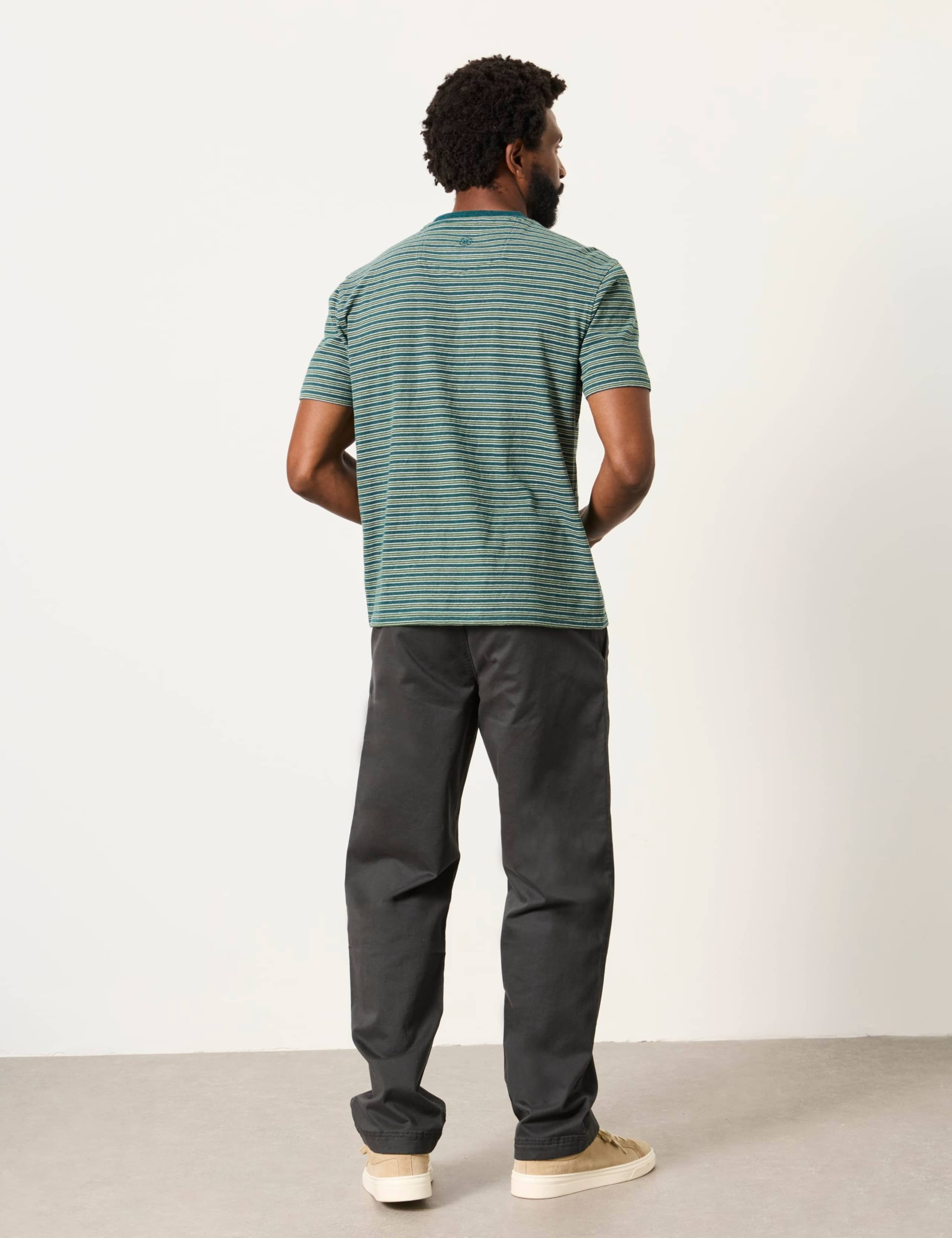 Pure Cotton Striped T-Shirt 5 of 6