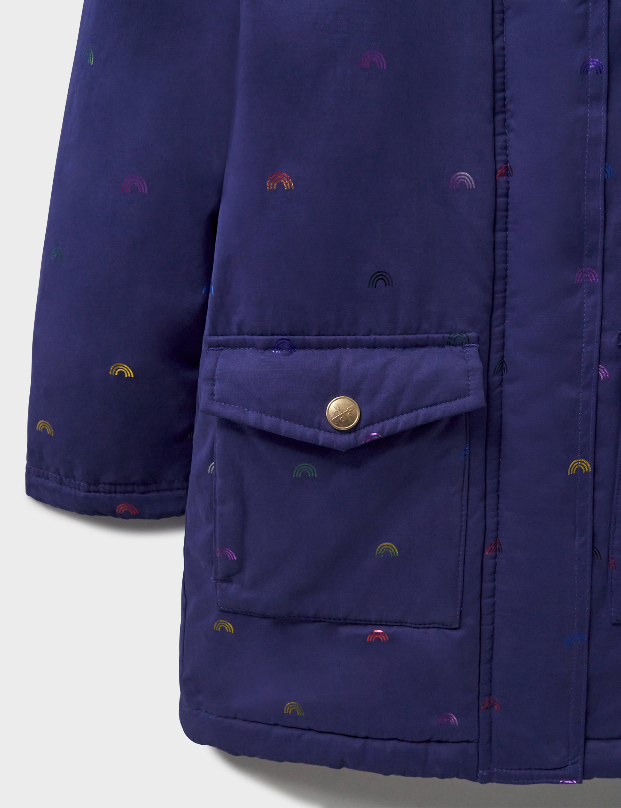 Rainbow Hooded Jacket (3-12 Yrs) 3 of 3