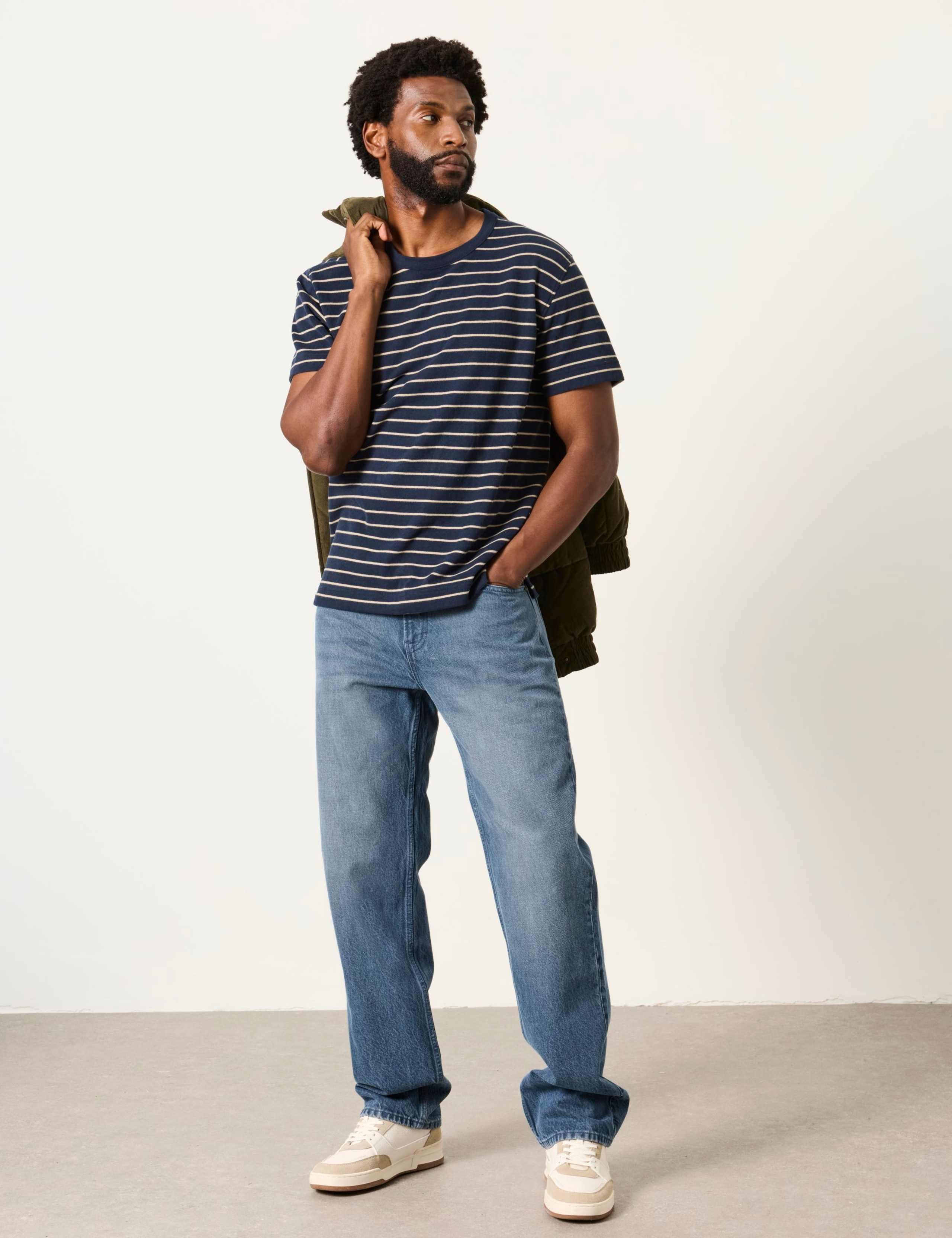 Pure Cotton Striped T-Shirt 3 of 6