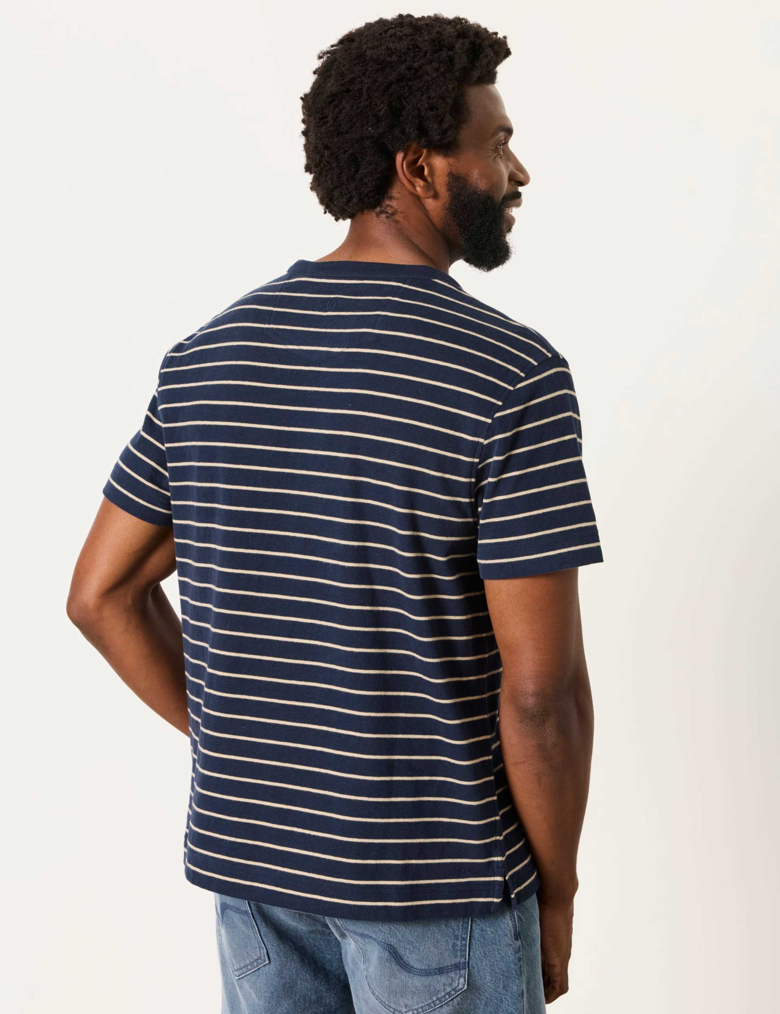 Pure Cotton Striped T-Shirt 5 of 6