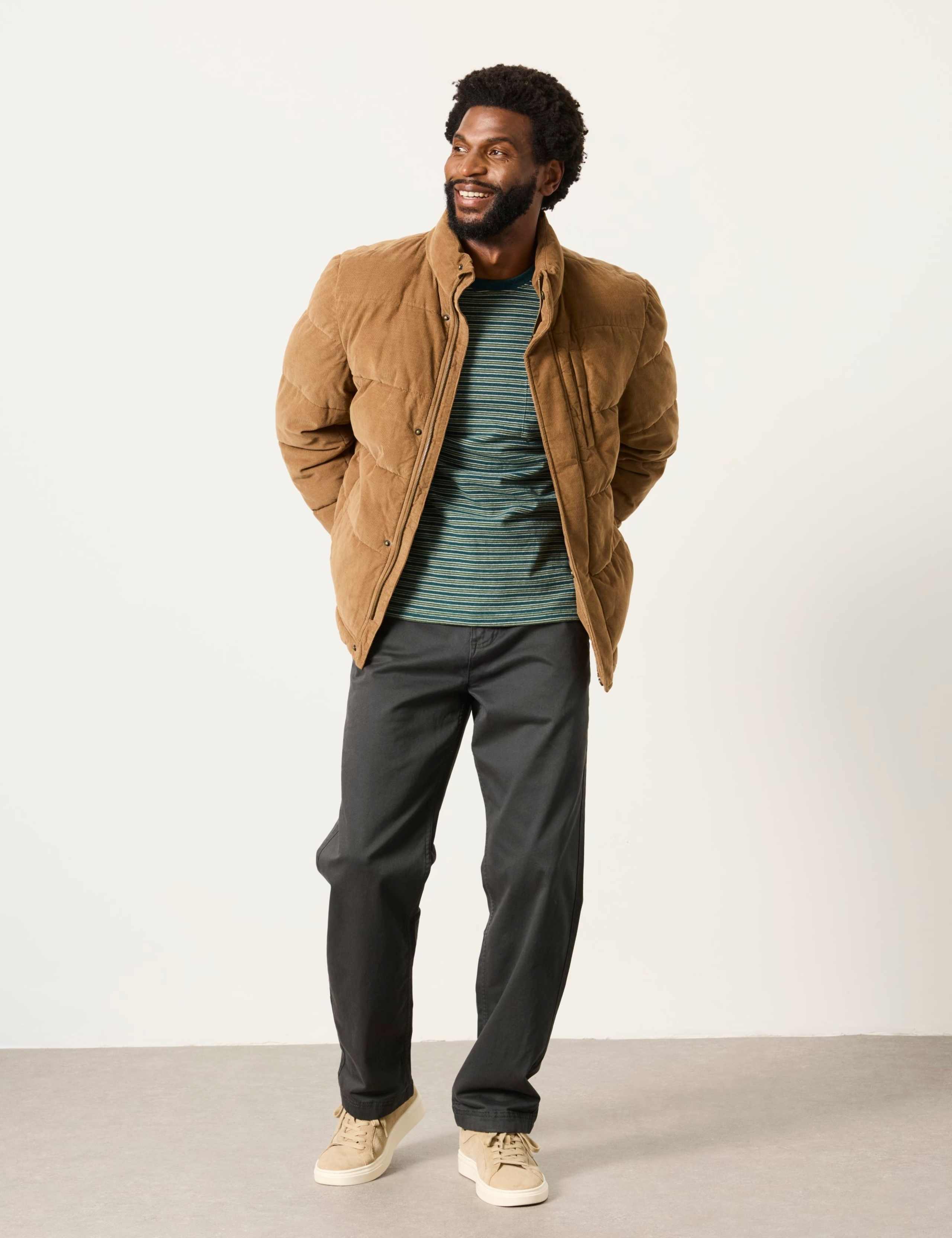 Pure Cotton Cord Puffer Jacket 4 of 7