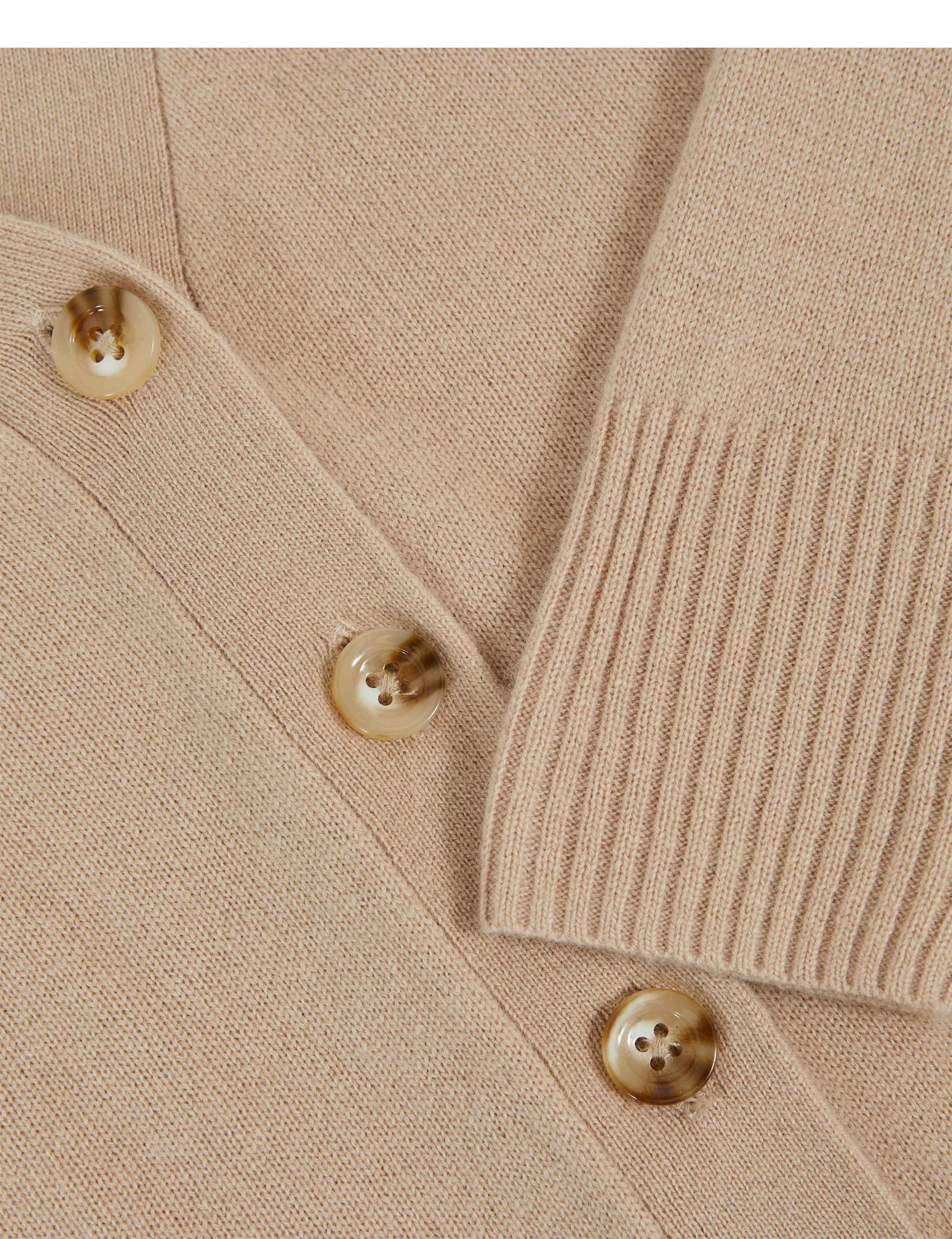 Wool Blend Knitted Cardigan (3-14 Yrs) 4 of 4