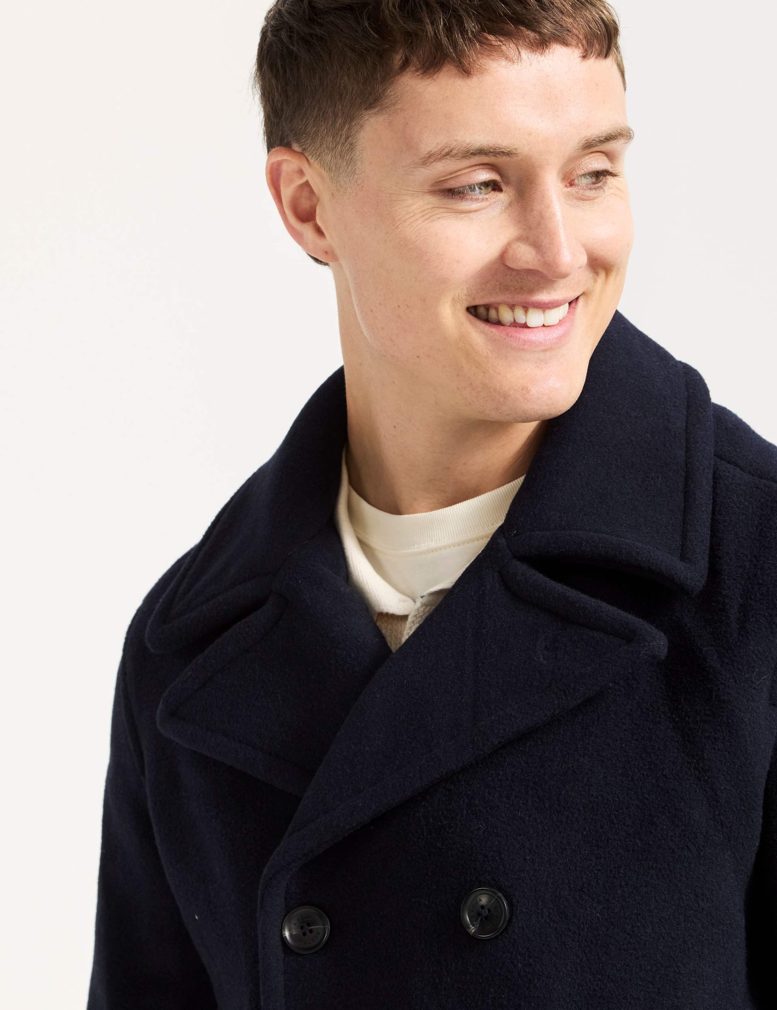 Wool Blend Peacoat 4 of 7