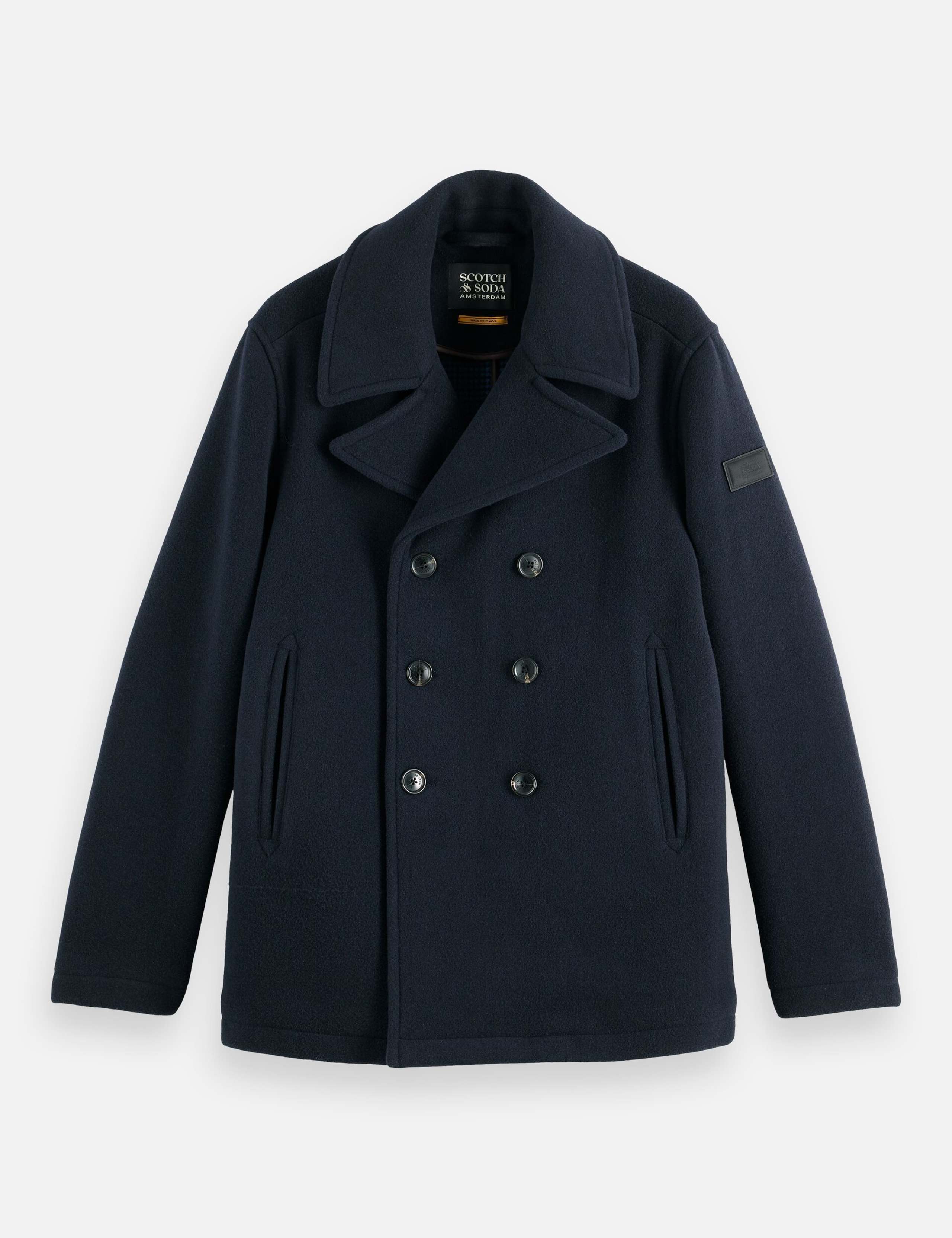 Wool Blend Peacoat 2 of 7
