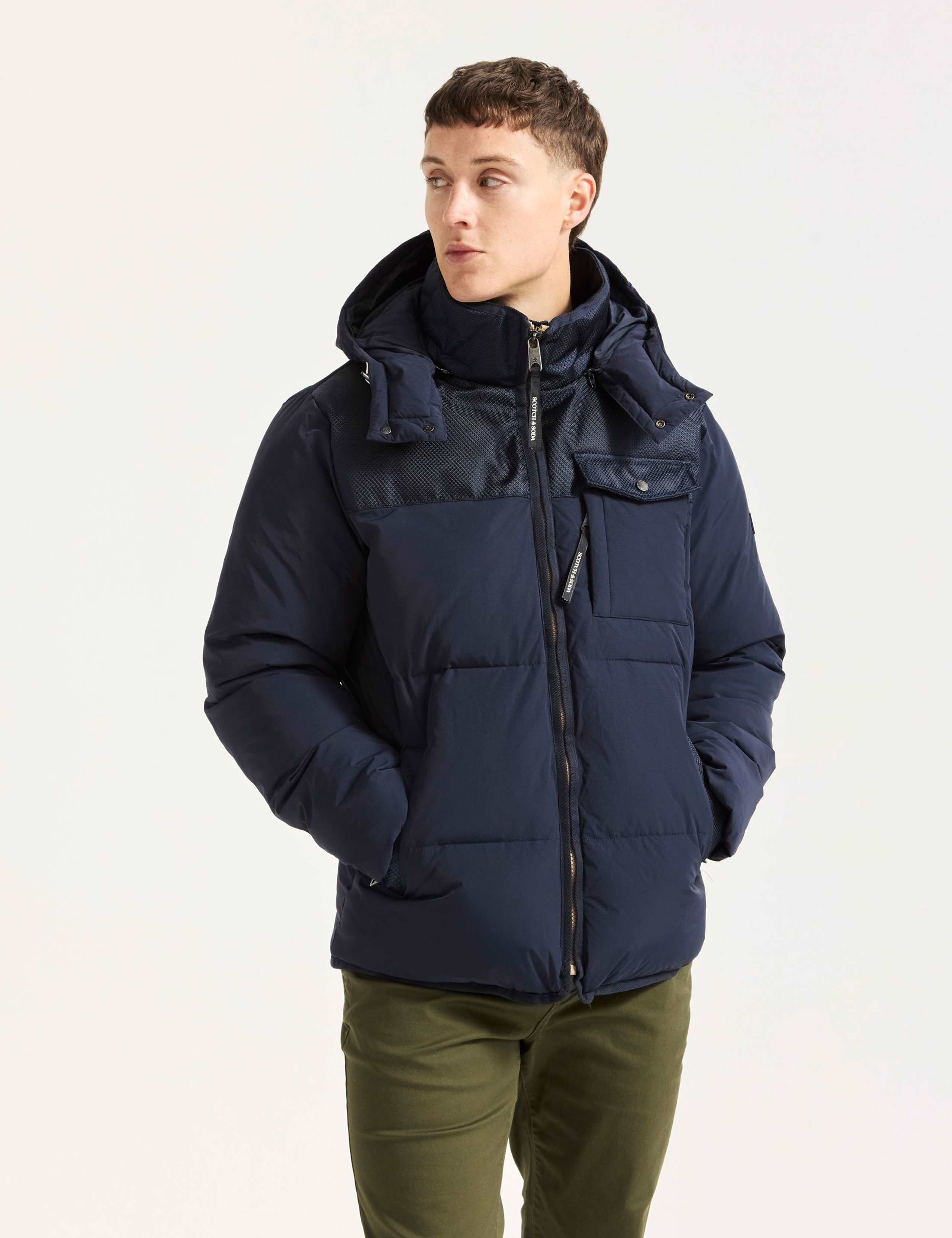Hooded Puffer Jacket 1 of 7