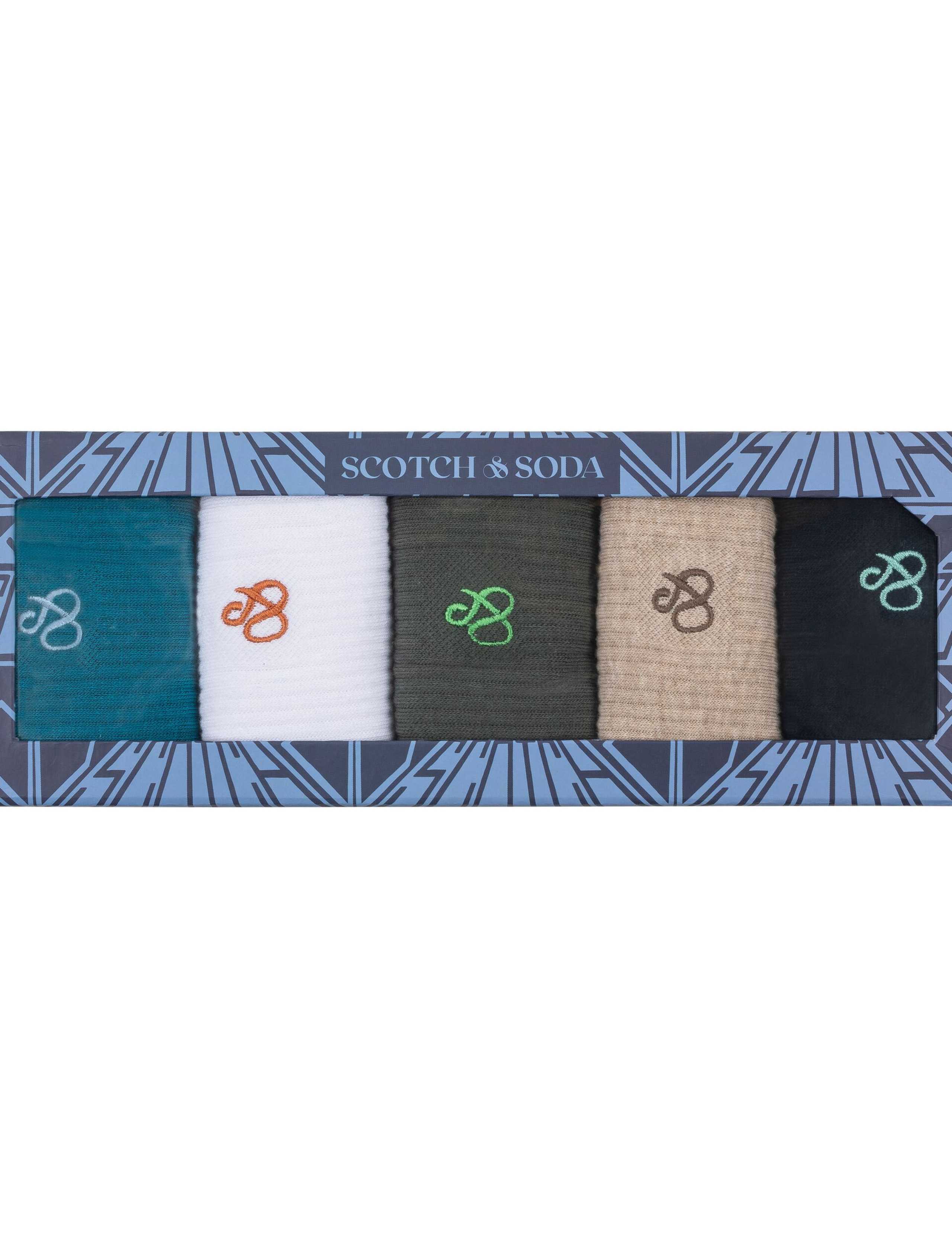5pk Cotton Rich Socks 3 of 3
