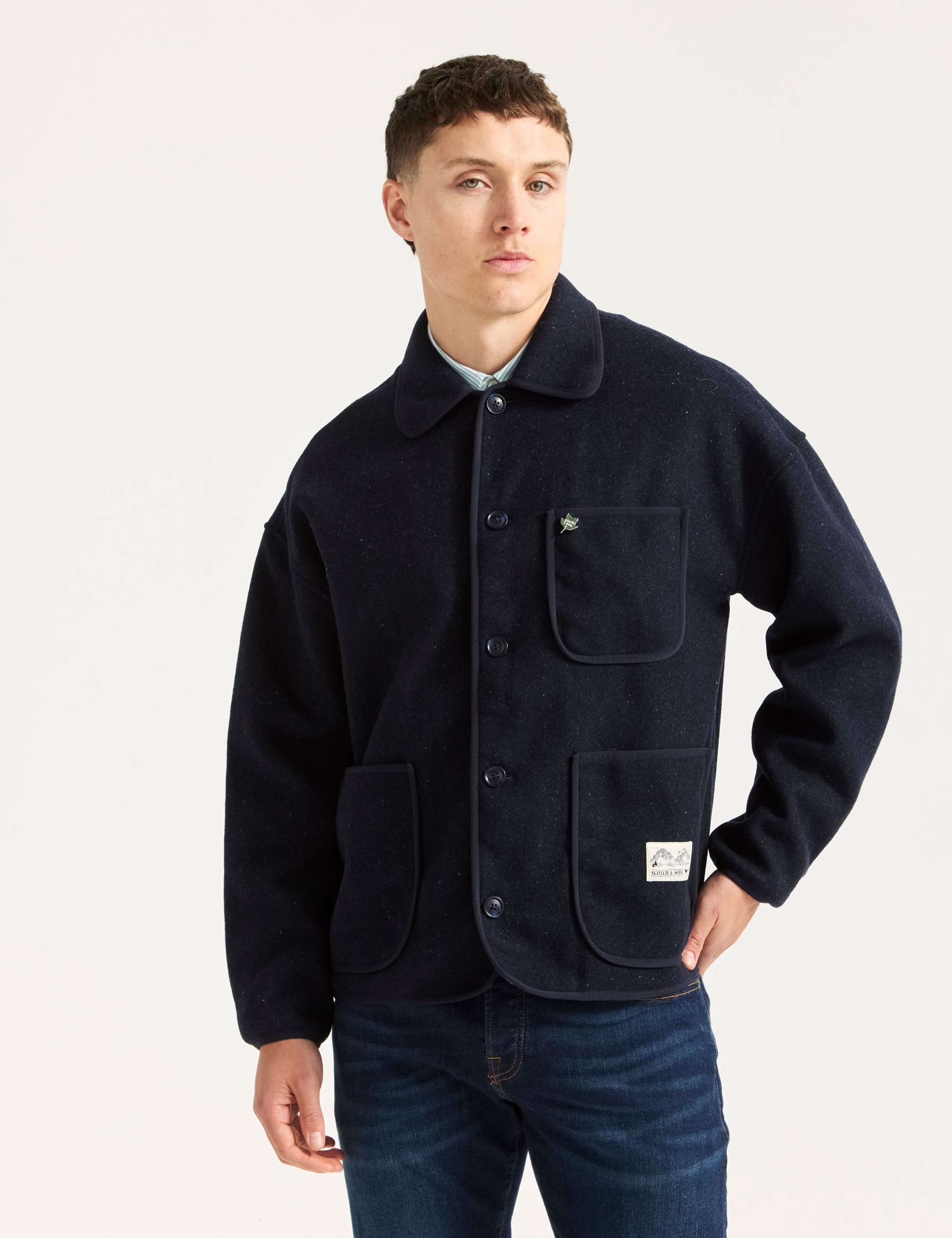Wool Blend Chore Jacket 1 of 6