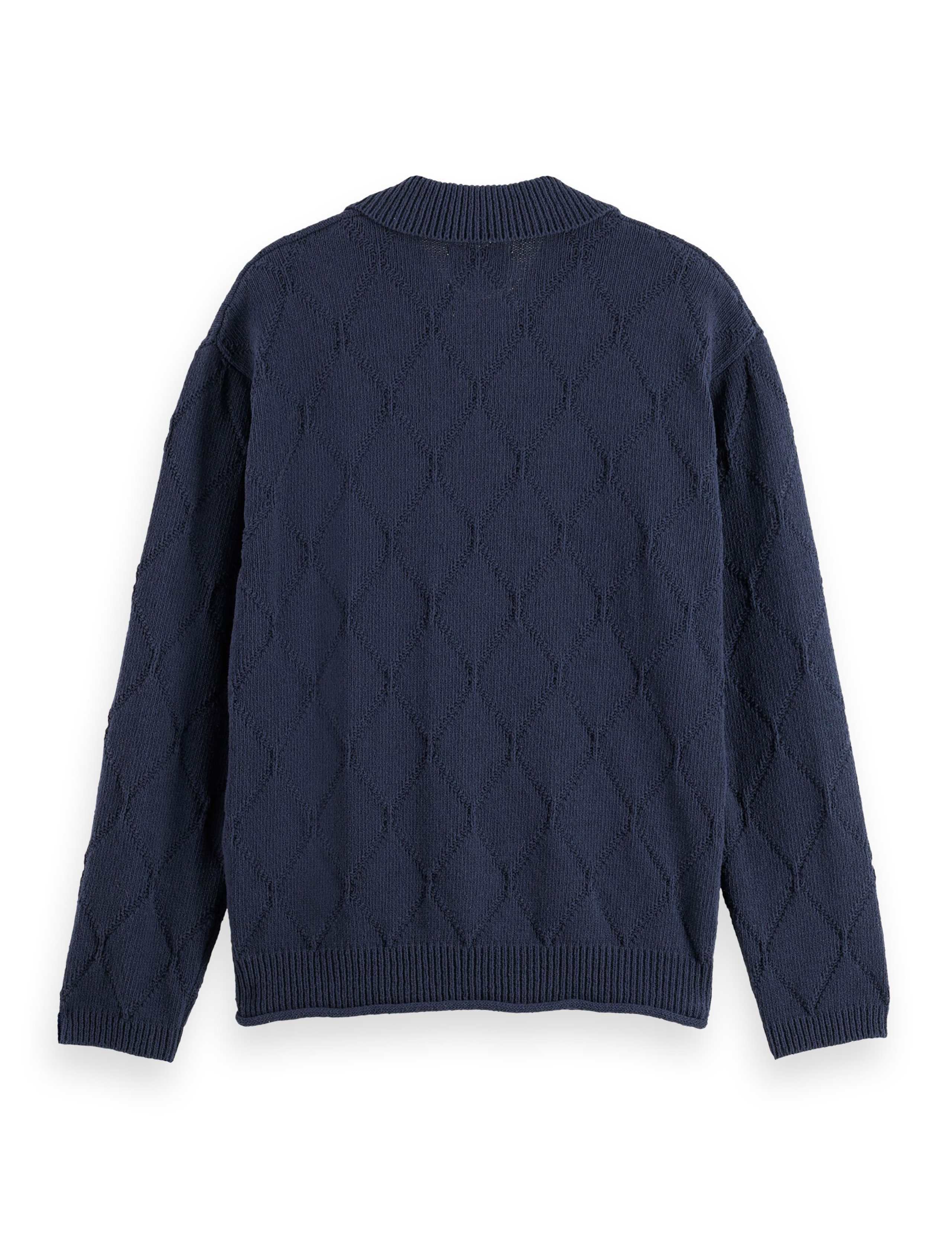 Cotton Rich Collared Neck Cardigan 5 of 6