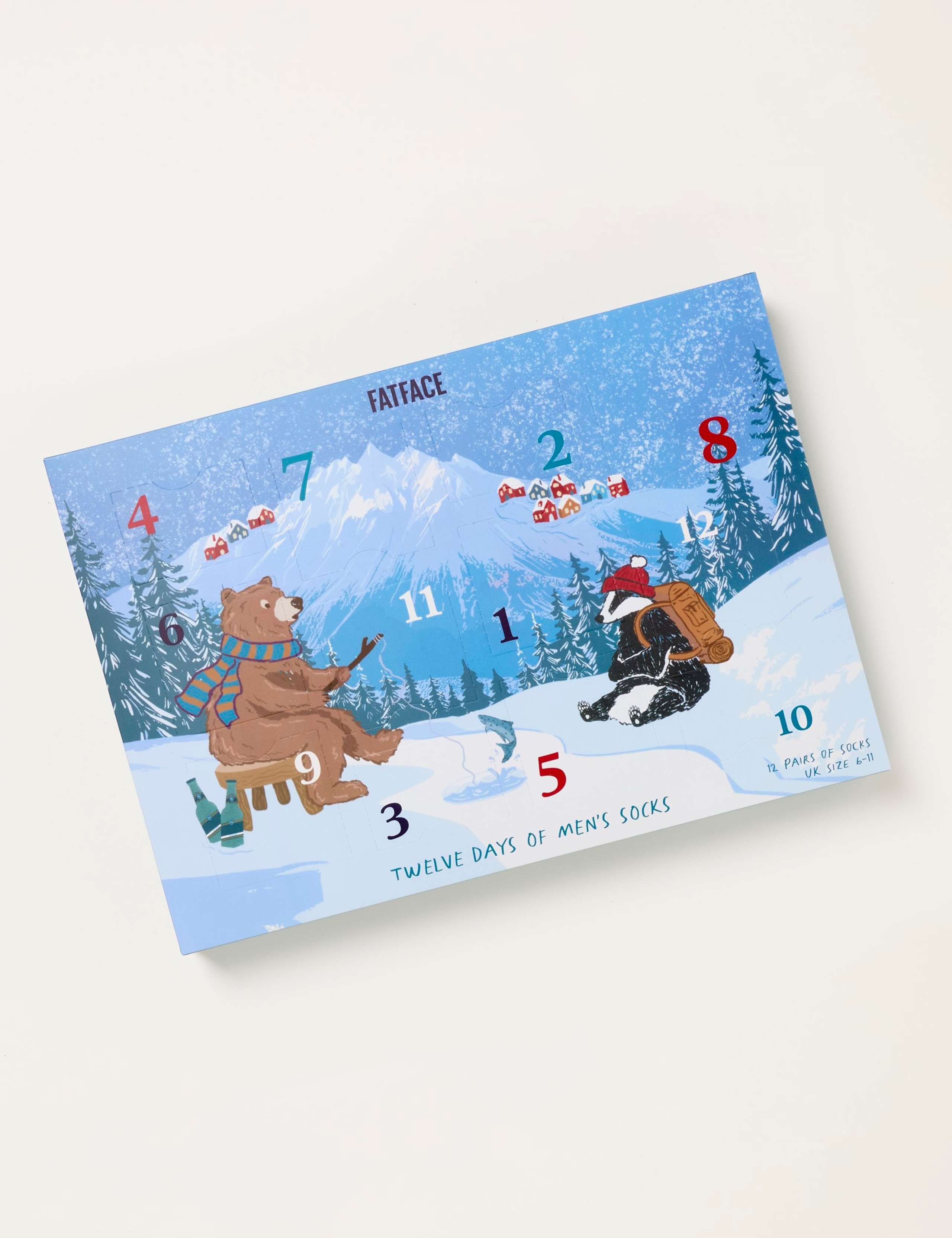 12 Days of Socks Advent Calendar 2 of 3