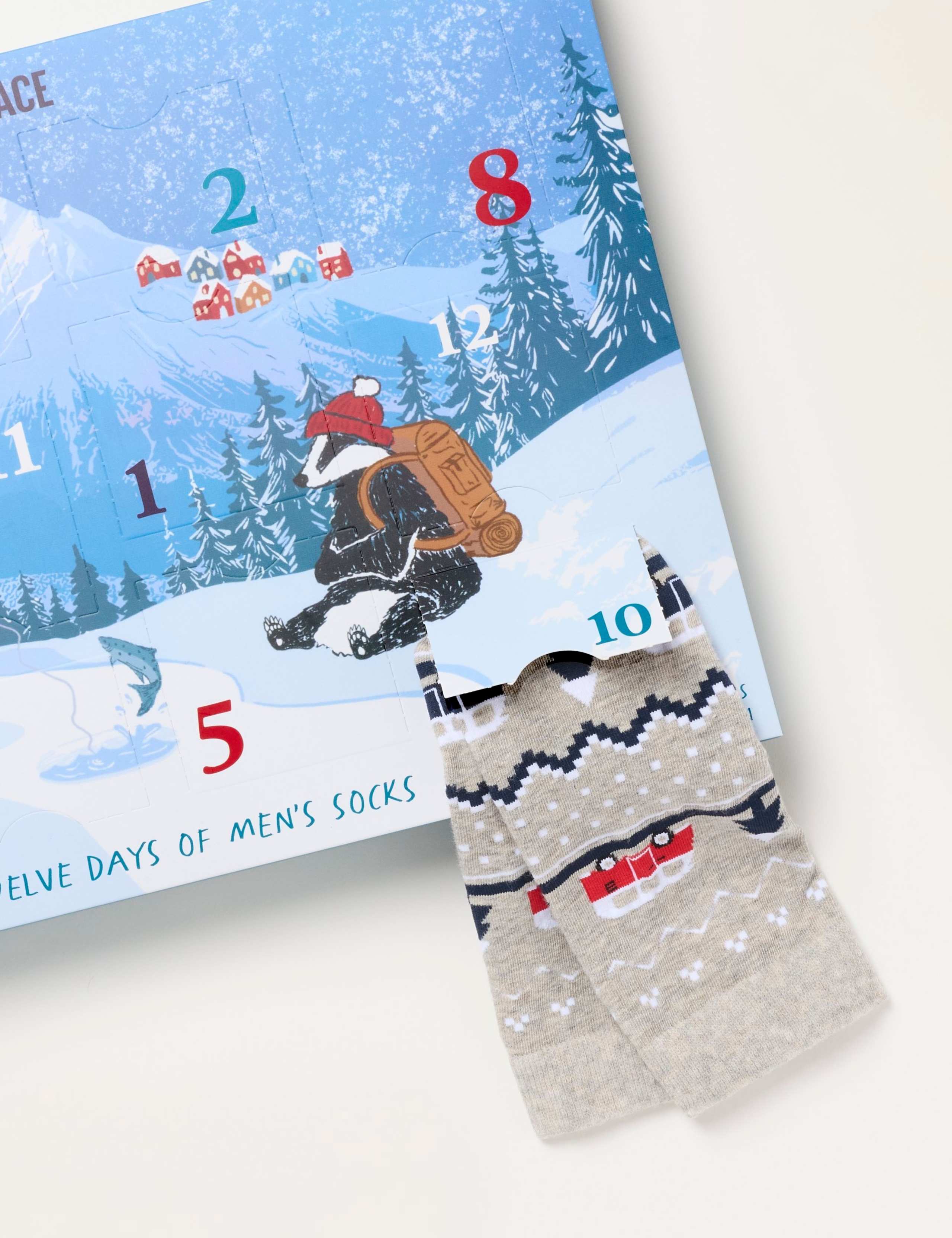 12 Days of Socks Advent Calendar 3 of 3