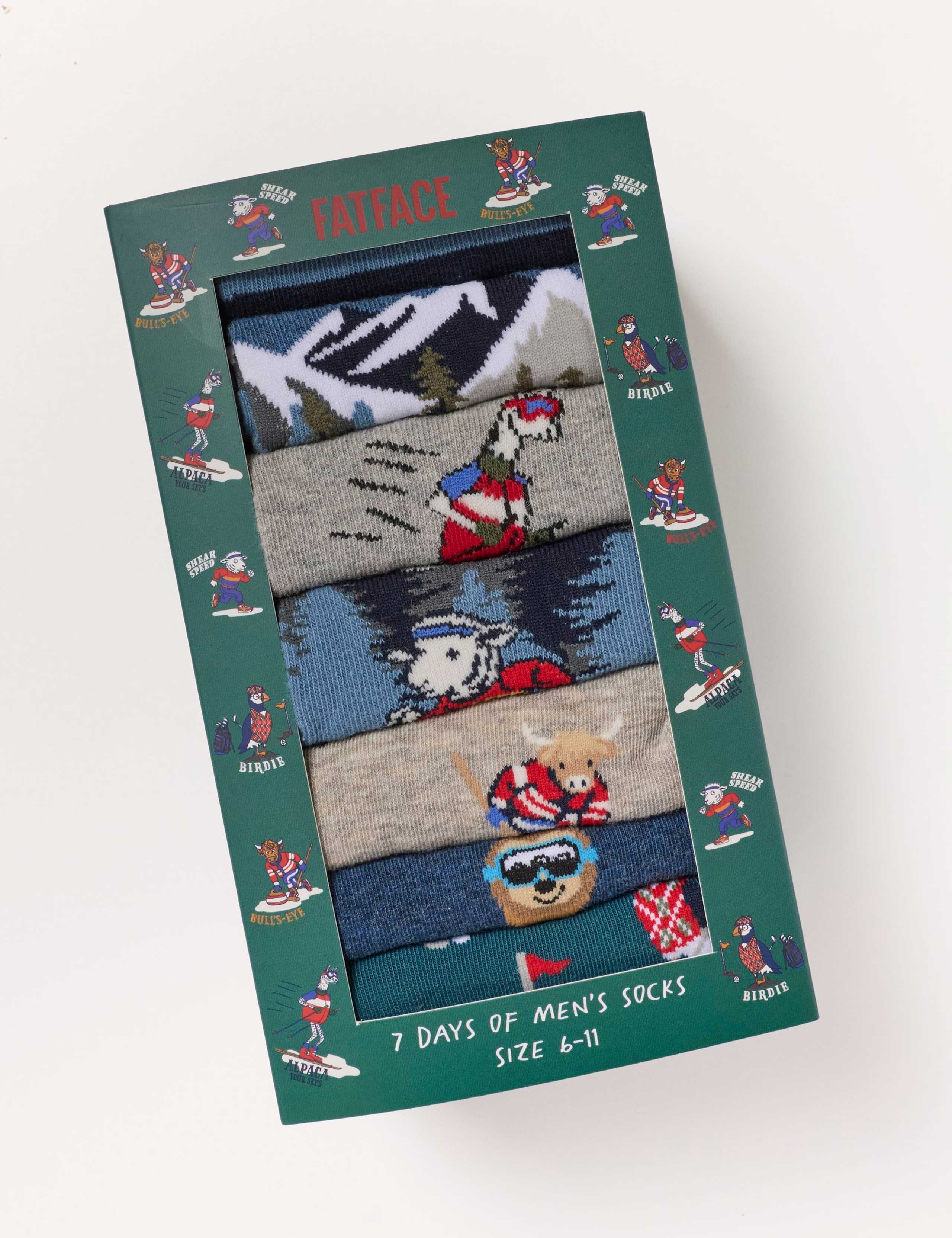 7 Days of Socks Gift Set 2 of 3