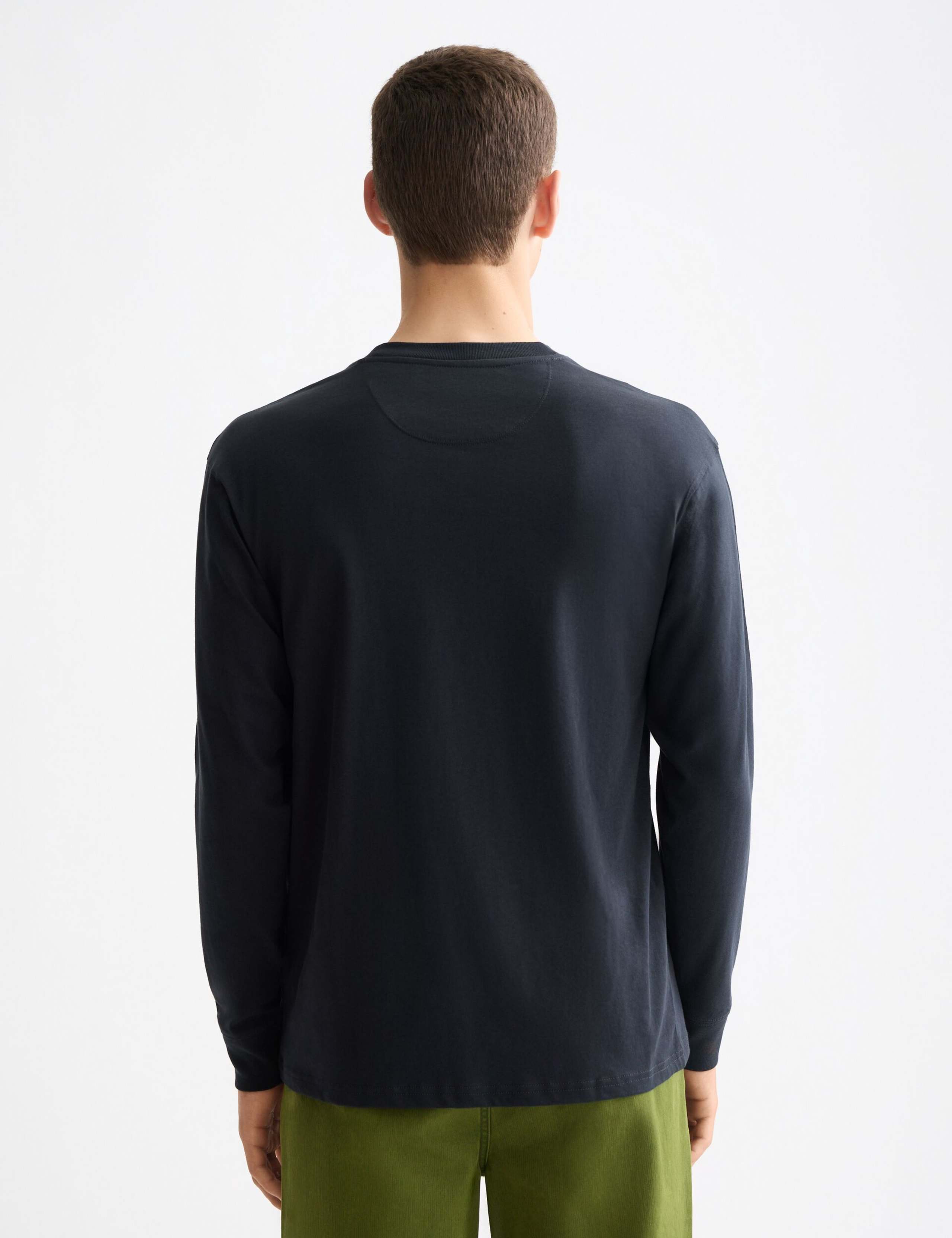 Pure Cotton Long Sleeve T-Shirt 3 of 4