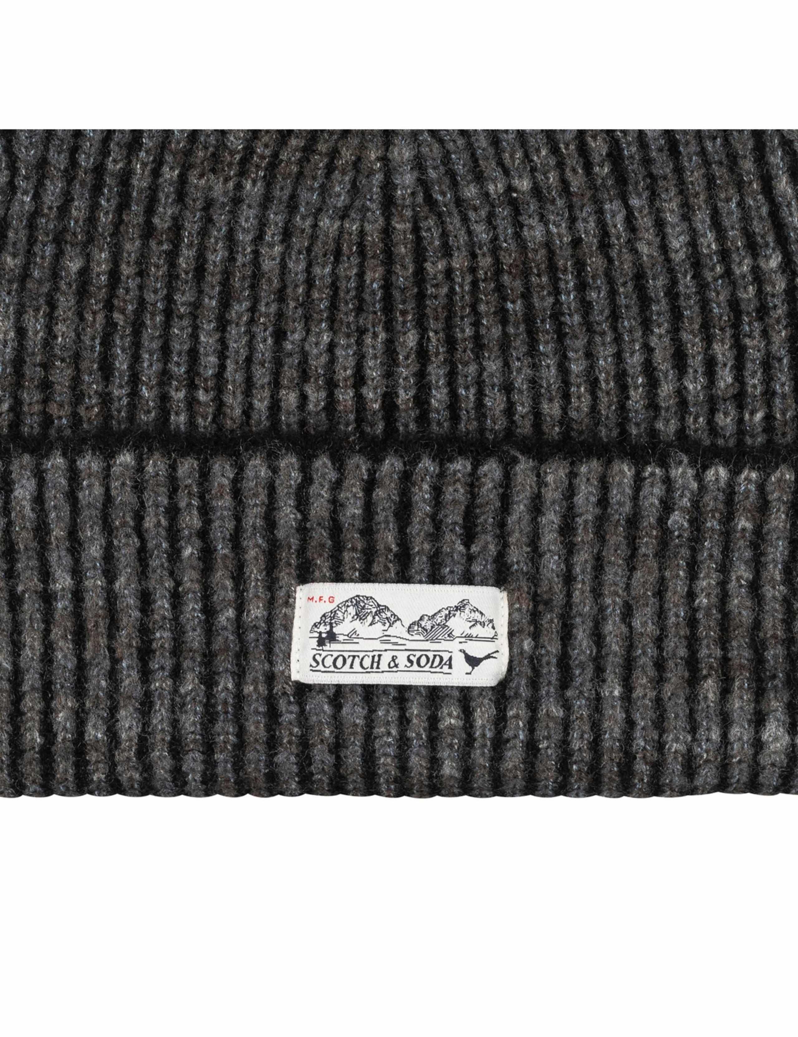Ribbed Beanie Hat 2 of 3