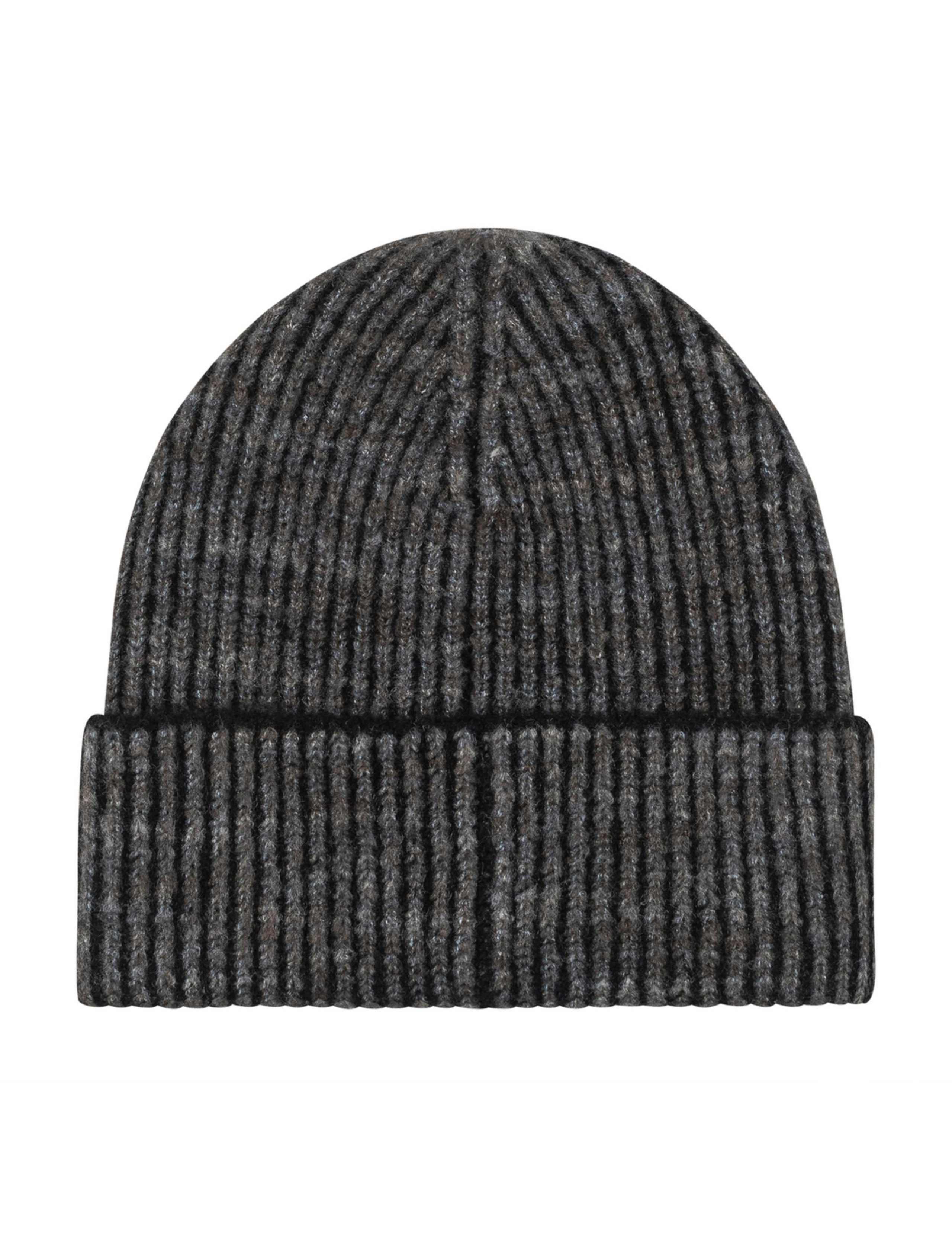 Ribbed Beanie Hat 3 of 3