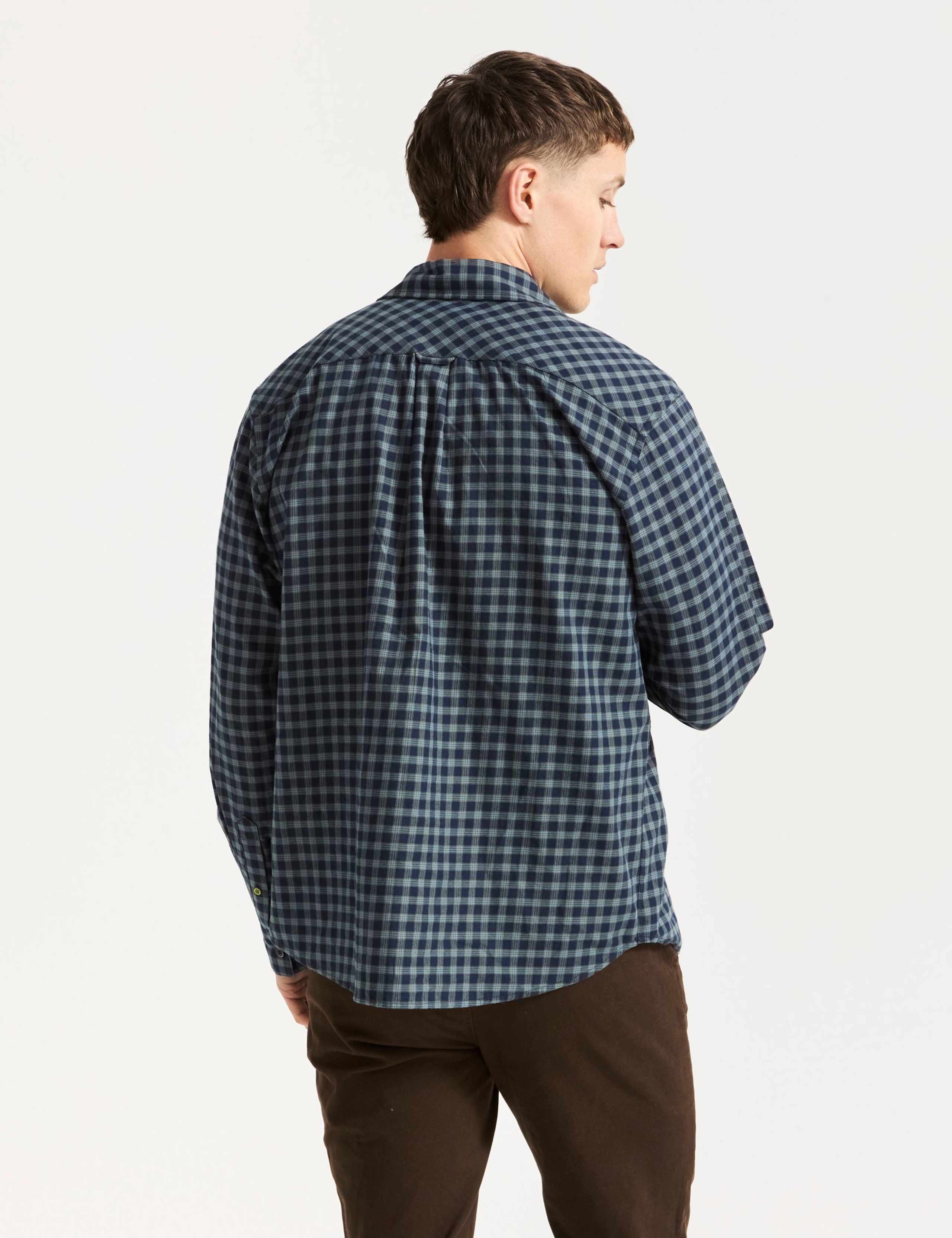 Relaxed Fit Pure Cotton Checked Flannel Shirt 5 of 5