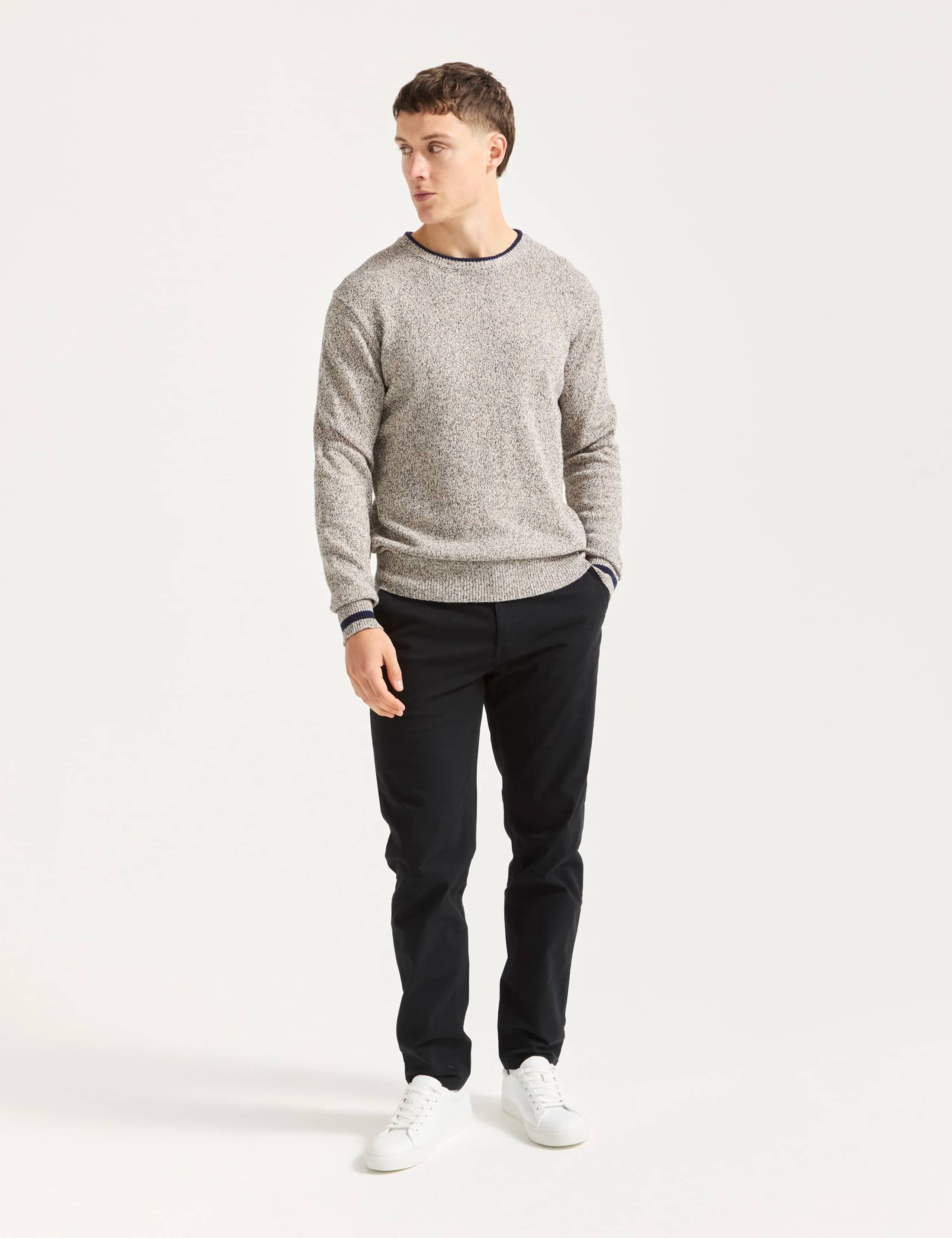 Pure Cotton Crew Neck Jumper 7 of 7