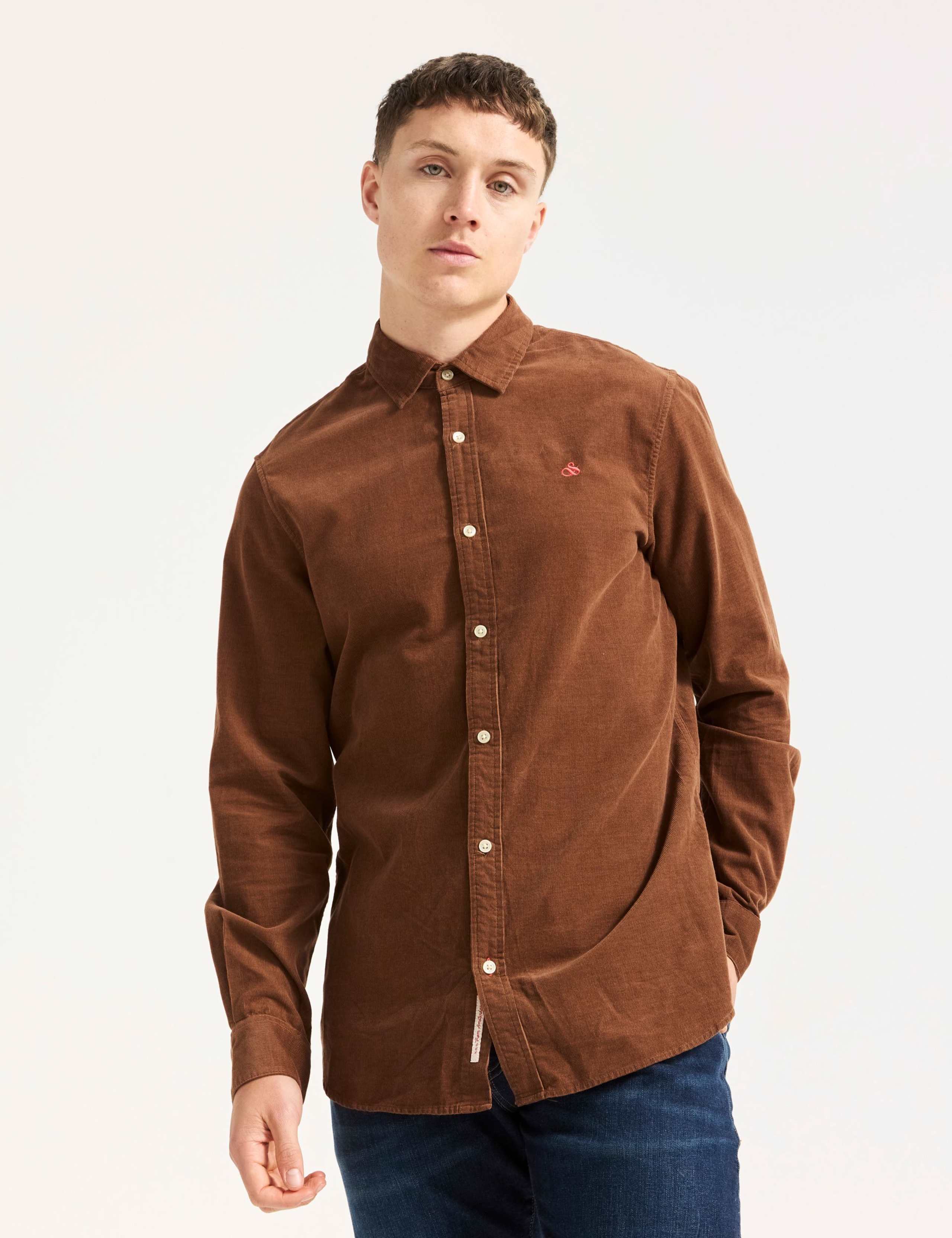 Regular Fit Pure Cotton Corduroy Shirt 3 of 8