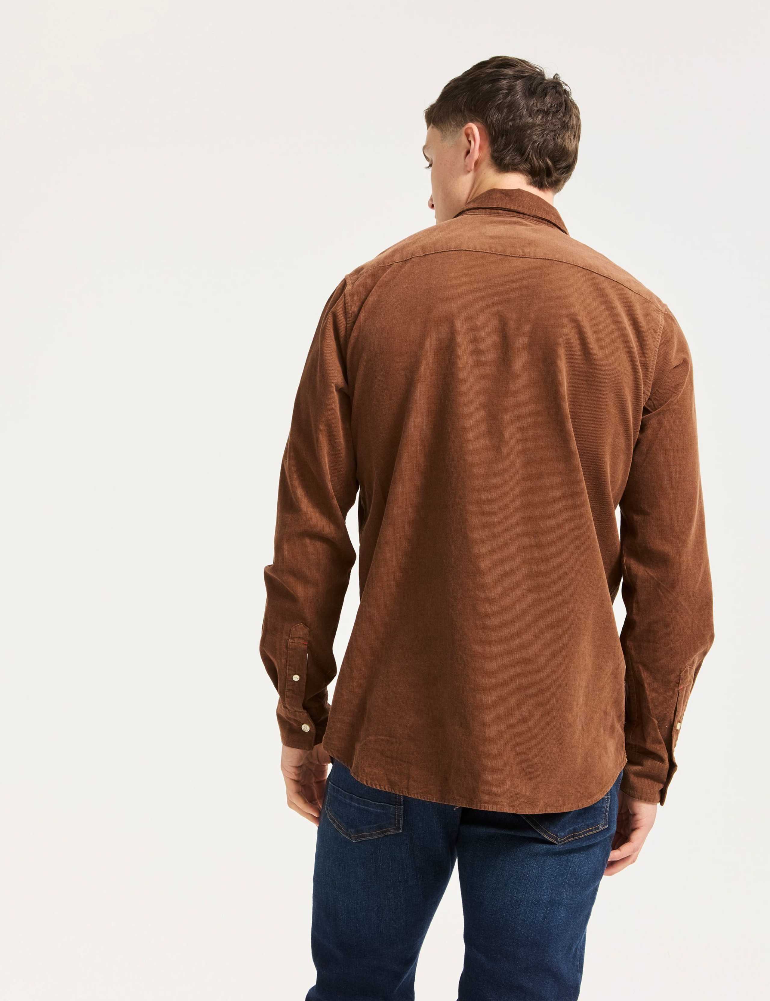 Regular Fit Pure Cotton Corduroy Shirt 4 of 8