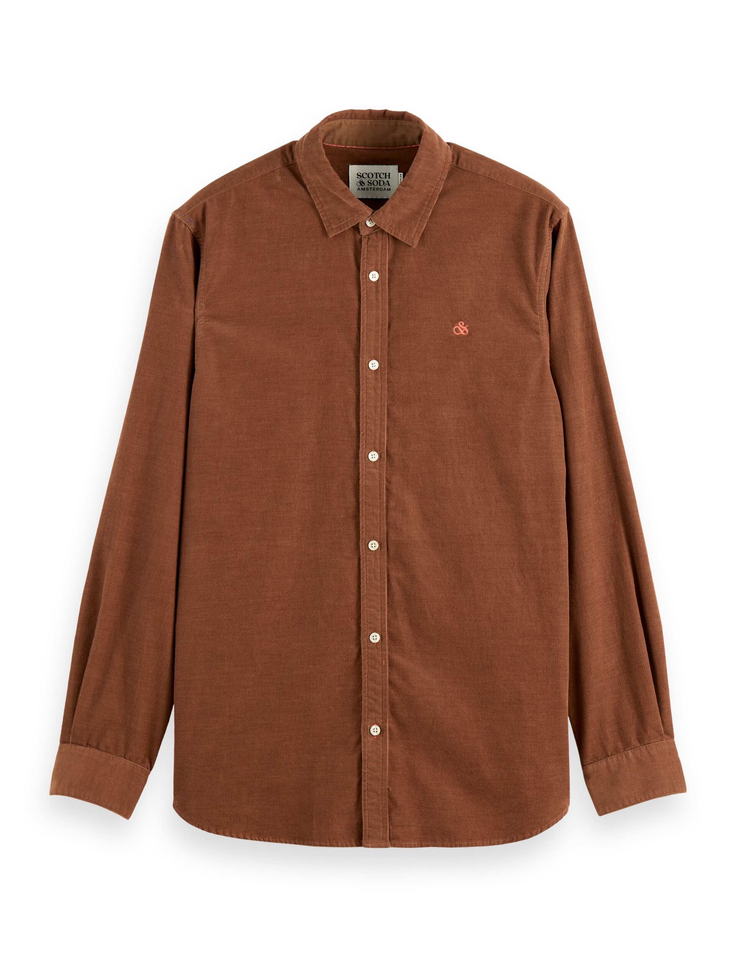 Regular Fit Pure Cotton Corduroy Shirt 2 of 8