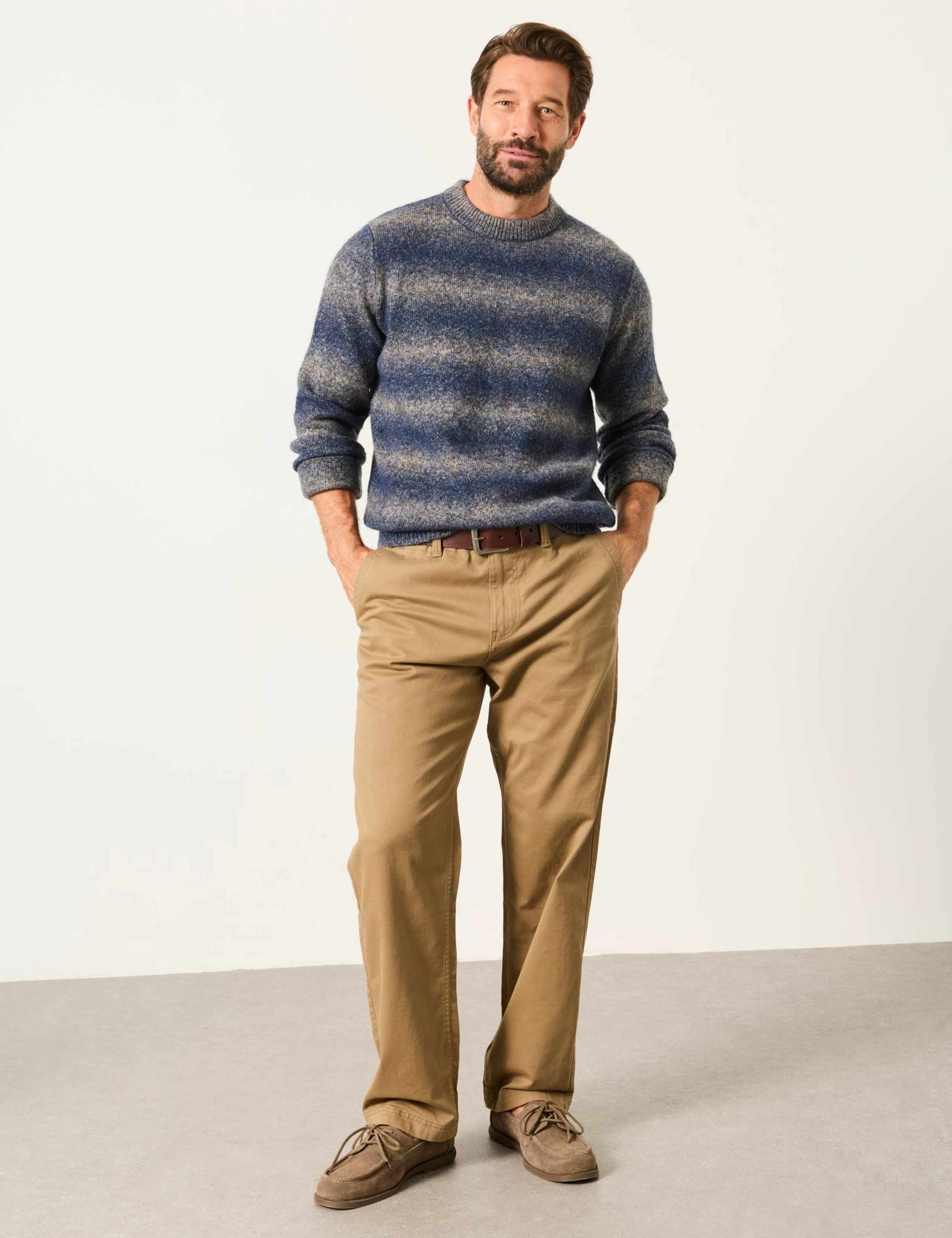 Striped Ombre Crew Neck Jumper 3 of 6